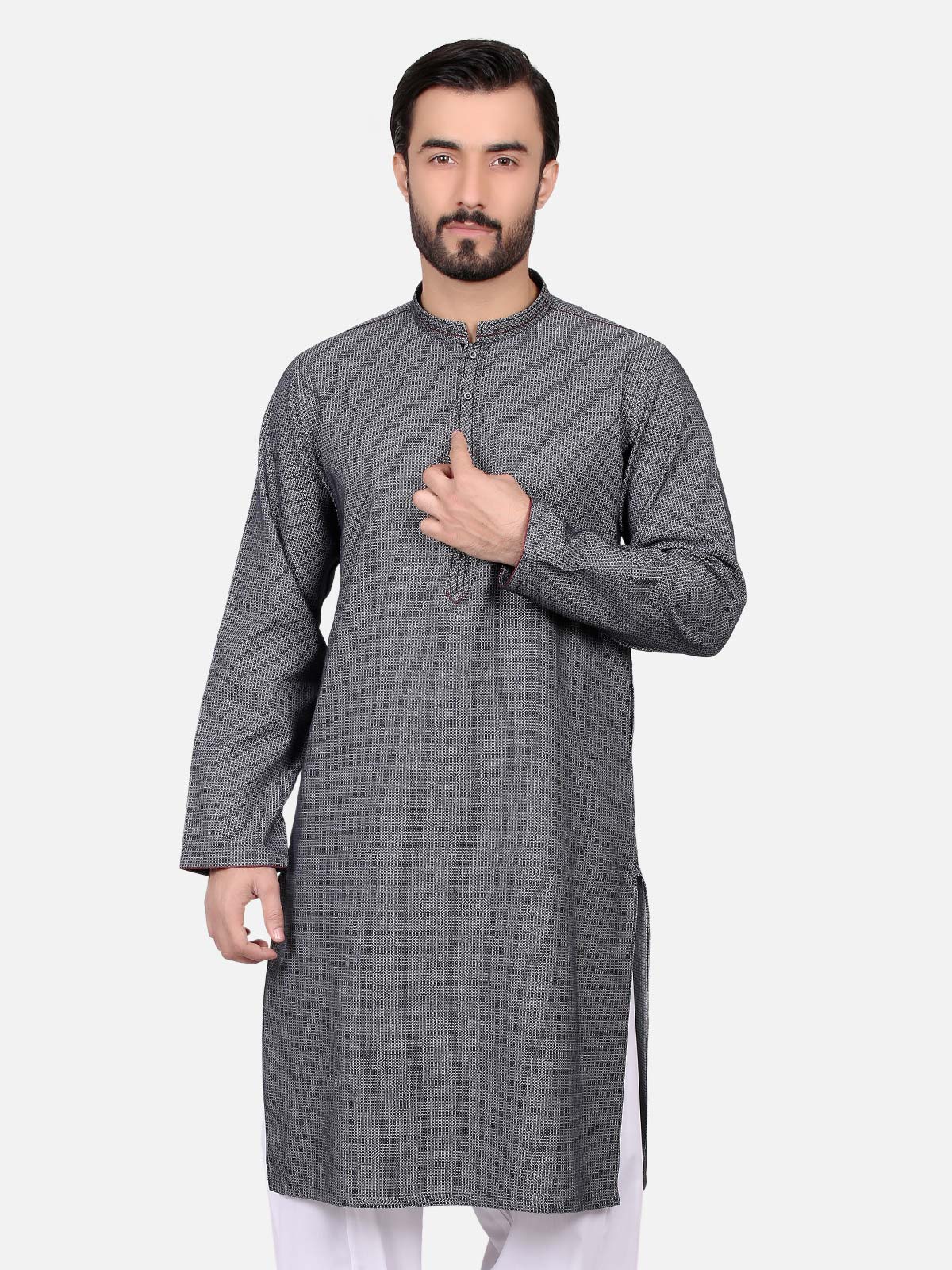 Cotton Kurta - EMTK18S-9502 - Image 3