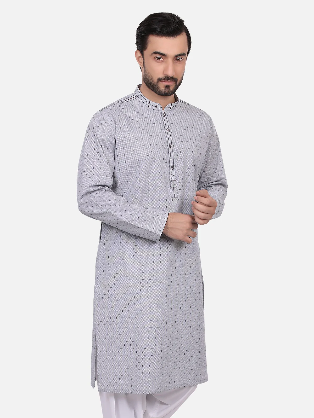 Cotton Kurta - EMTK18S-9579 - Image 3