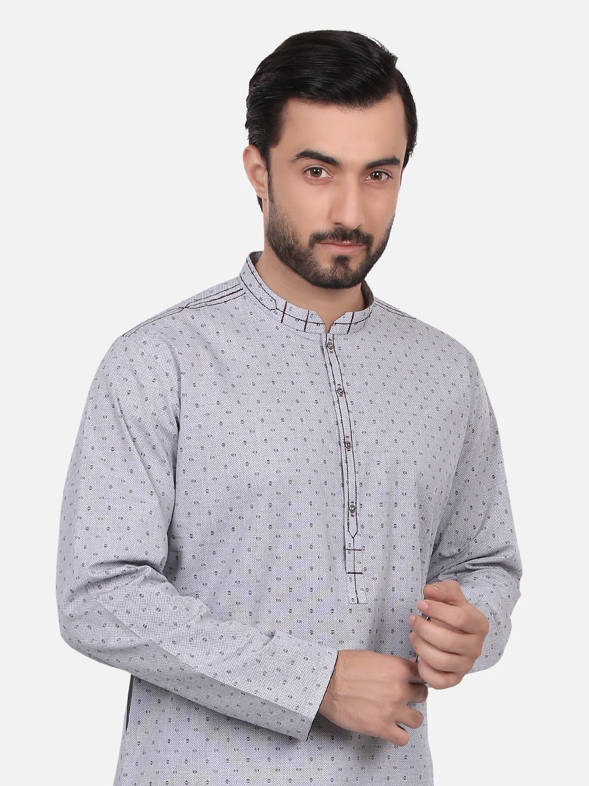 Cotton Kurta - EMTK18S-9579 - Image 4