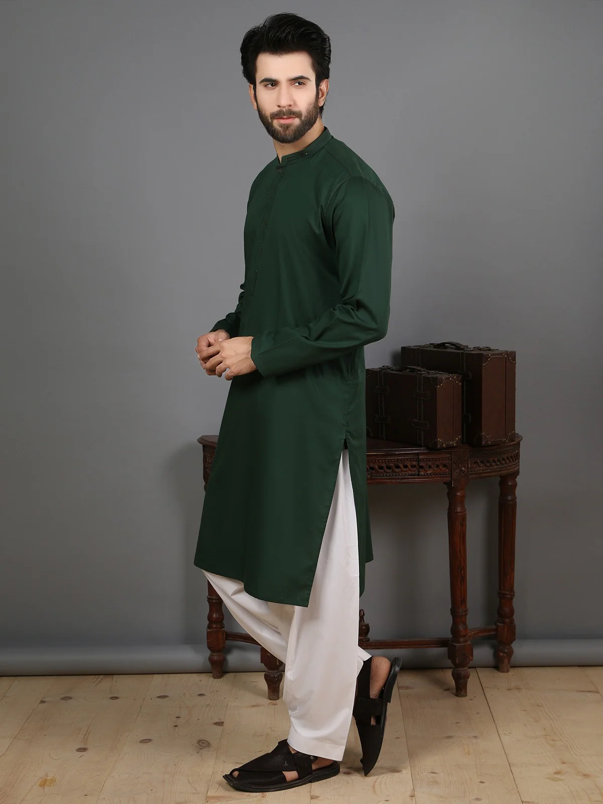 Cotton Kurta - EMTK19S-9809 - Image 2