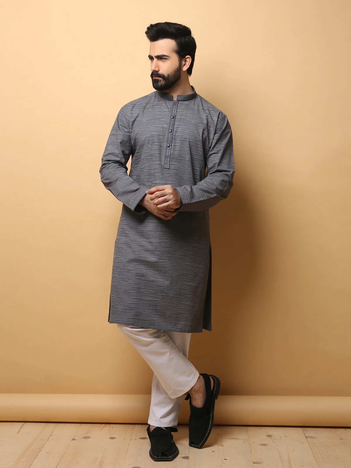 Cotton Kurta - EMTK19S-9770 - Image 2