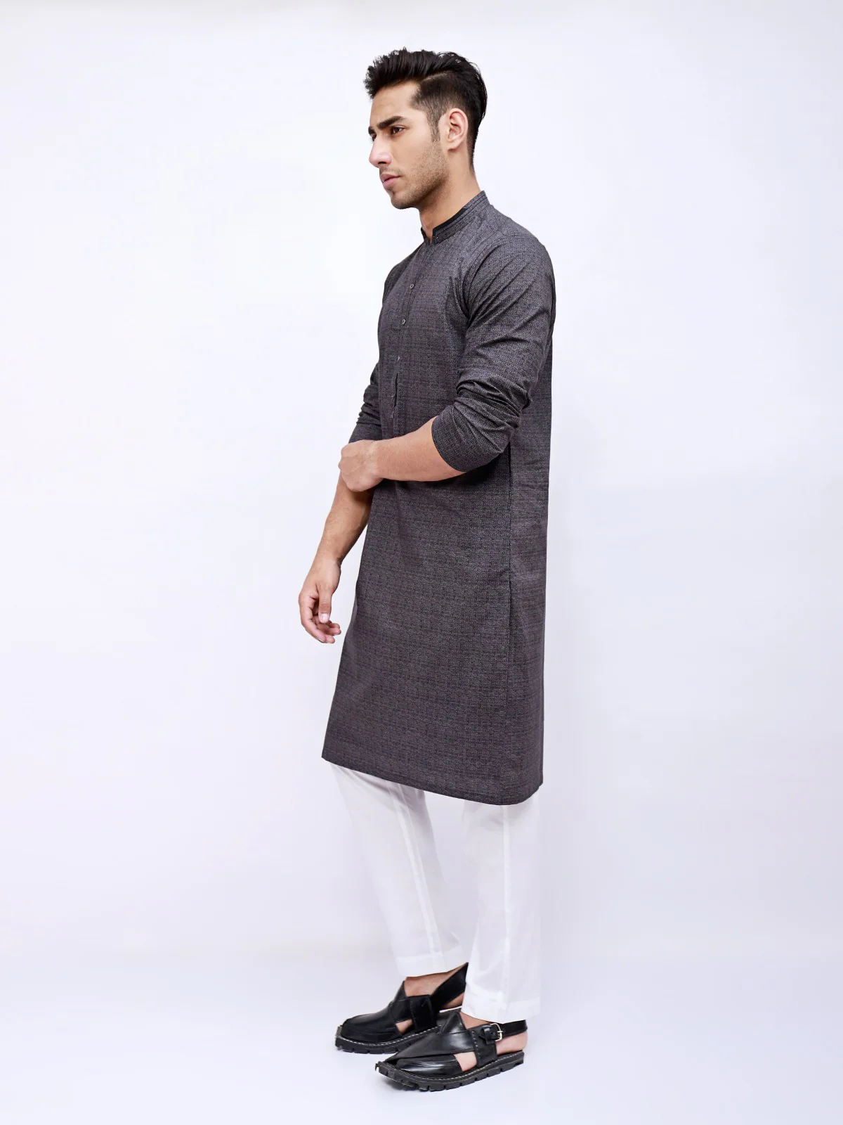 Cotton Kurta - EMTK21S-99048 - Image 3
