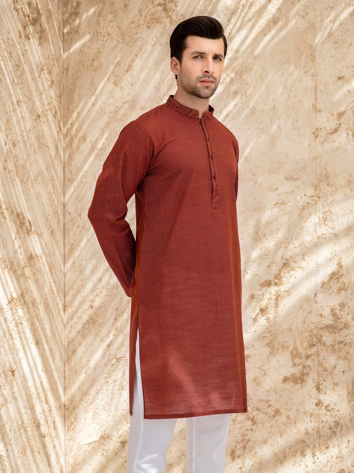 Cotton Kurta - EMTK21S-99057 - Image 2