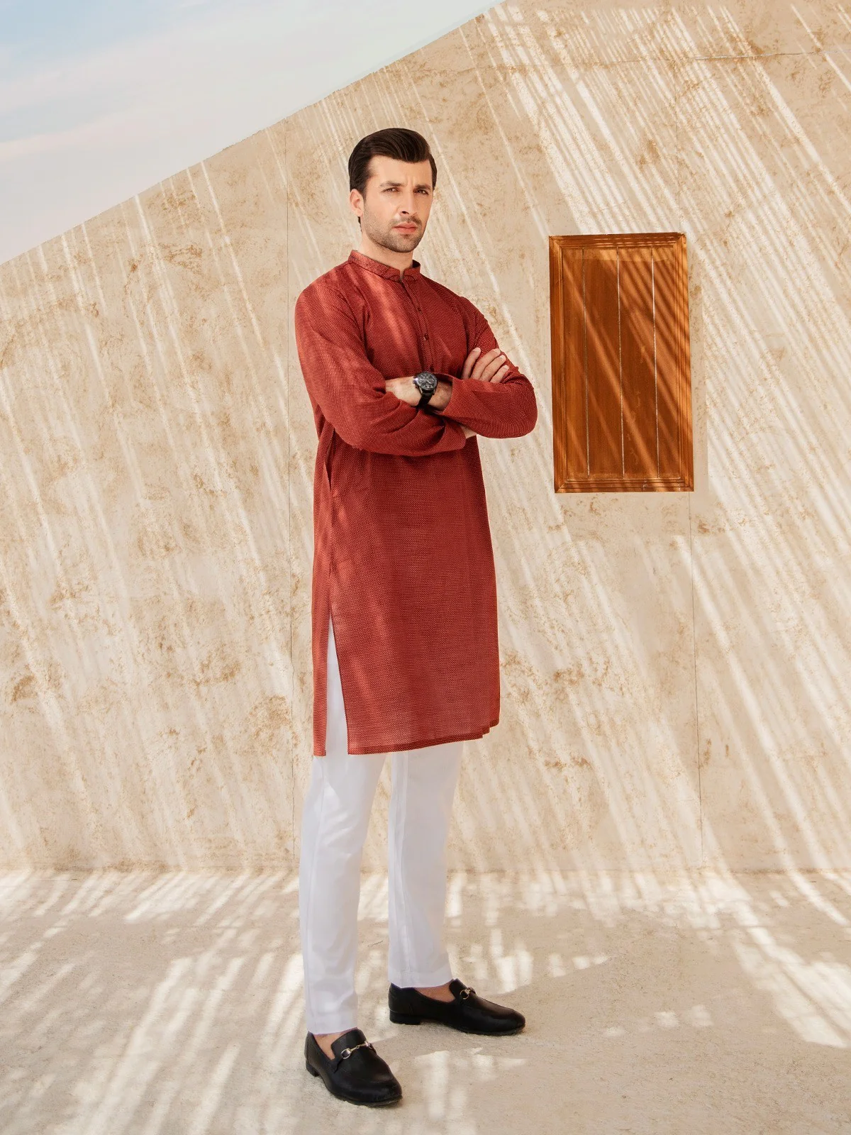 Cotton Kurta - EMTK21S-99057 - Image 3