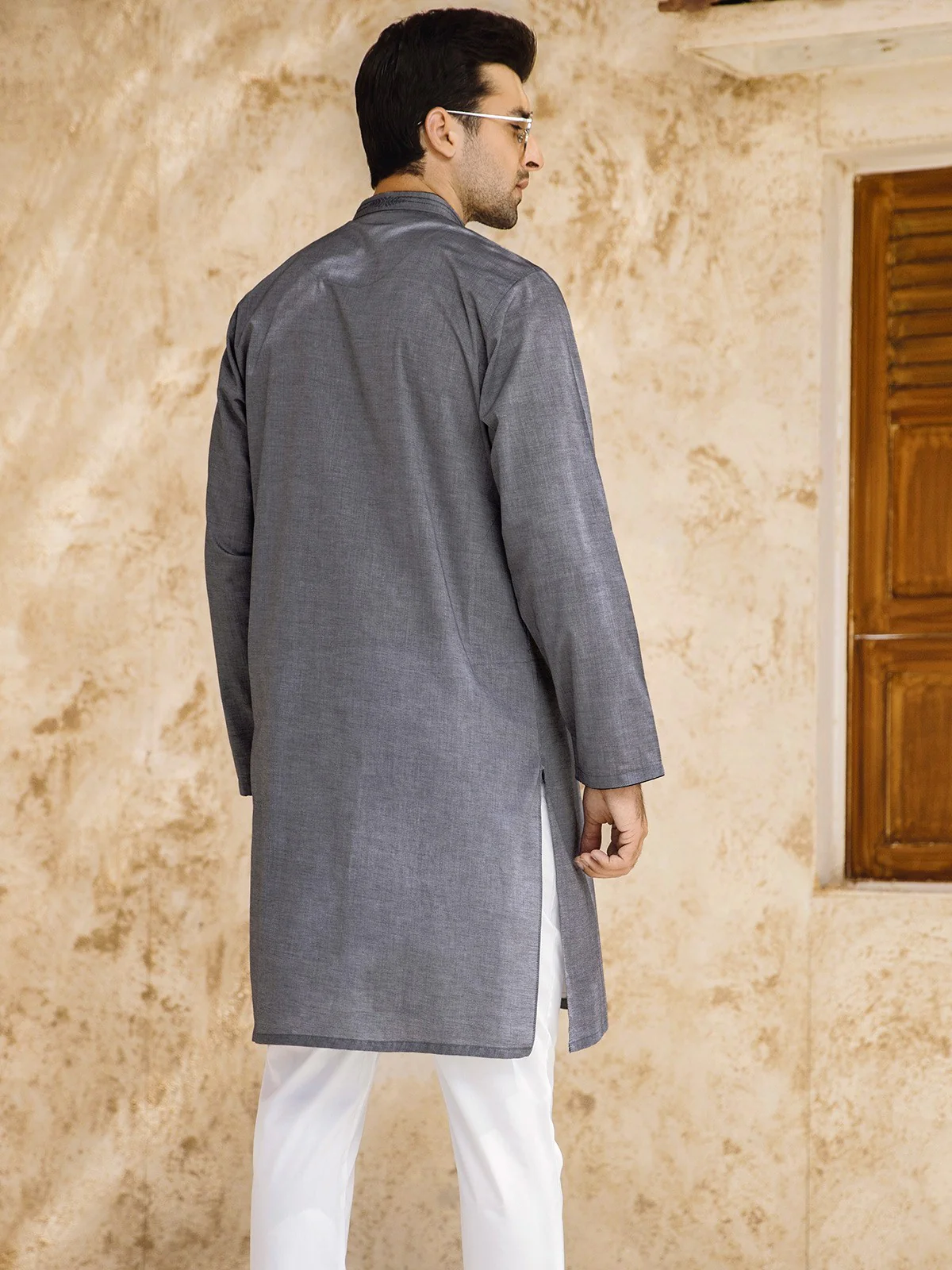 Cotton Kurta - EMTK21S-99060 - Image 4