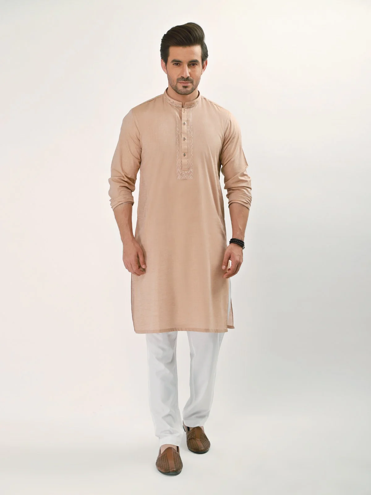 Embroidered Cotton Kurta - EMTK21S-99062