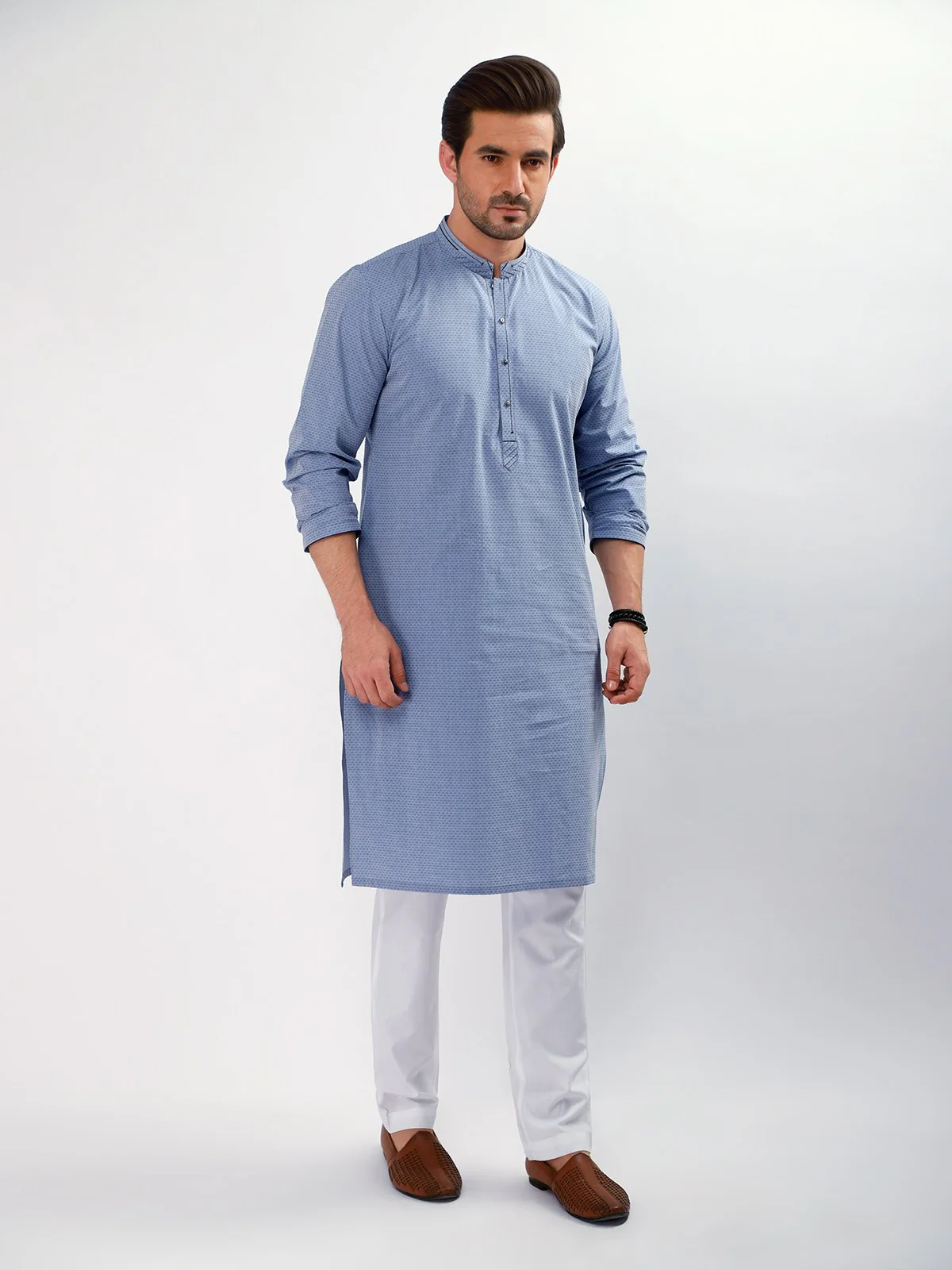 Embroidered Cotton Kurta - EMTK21S-99070