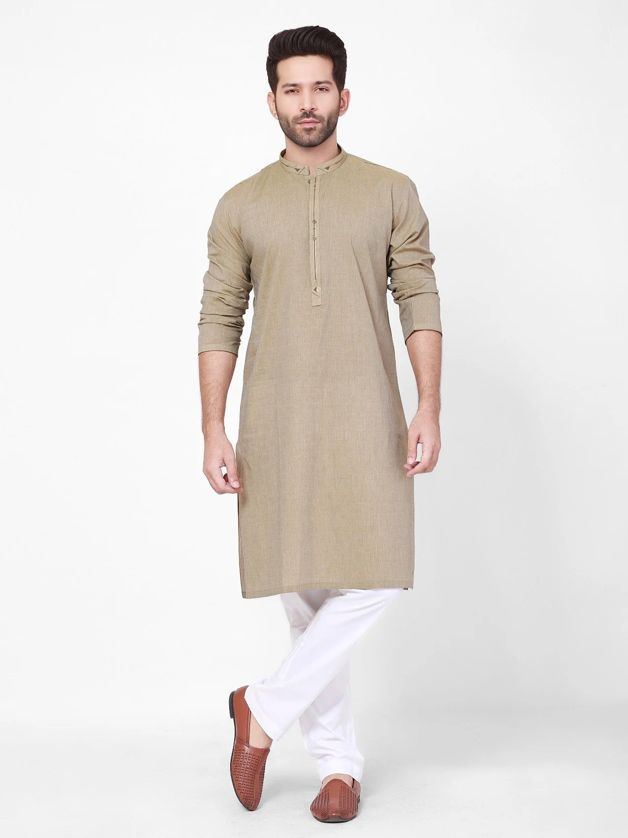 Cotton Kurta - EMTK21S-99079 - Image 4