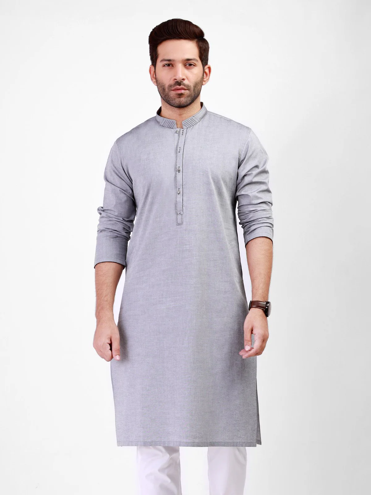 Embroidered Cotton Kurta - EMTK21S-99080