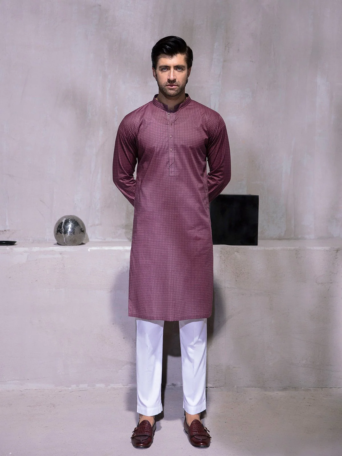 Cotton Kurta - EMTK21S-99082 - Image 4