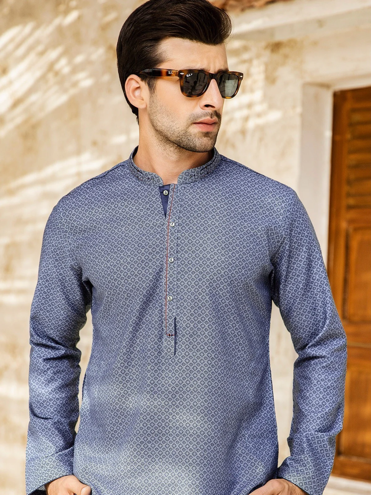 Cotton Kurta - EMTK21S-99083 - Image 3