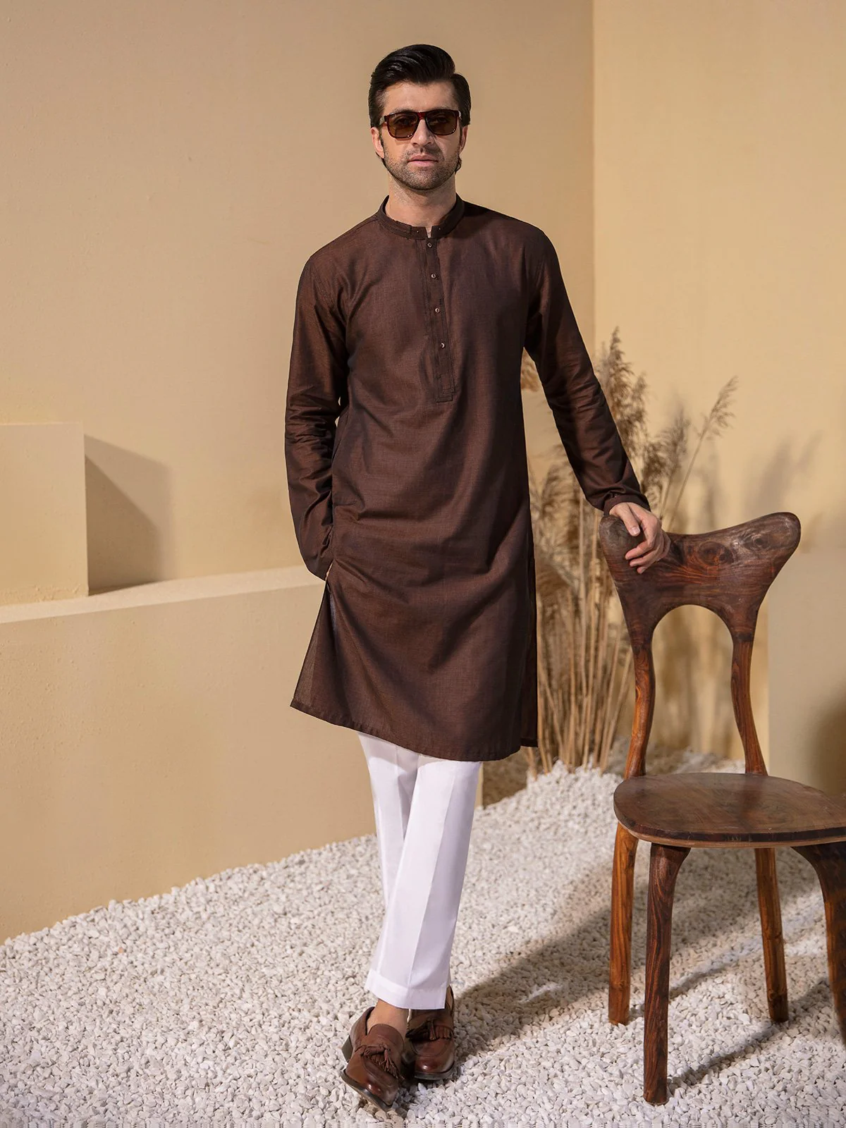 Cotton Kurta - EMTK21S-99092 - Image 4