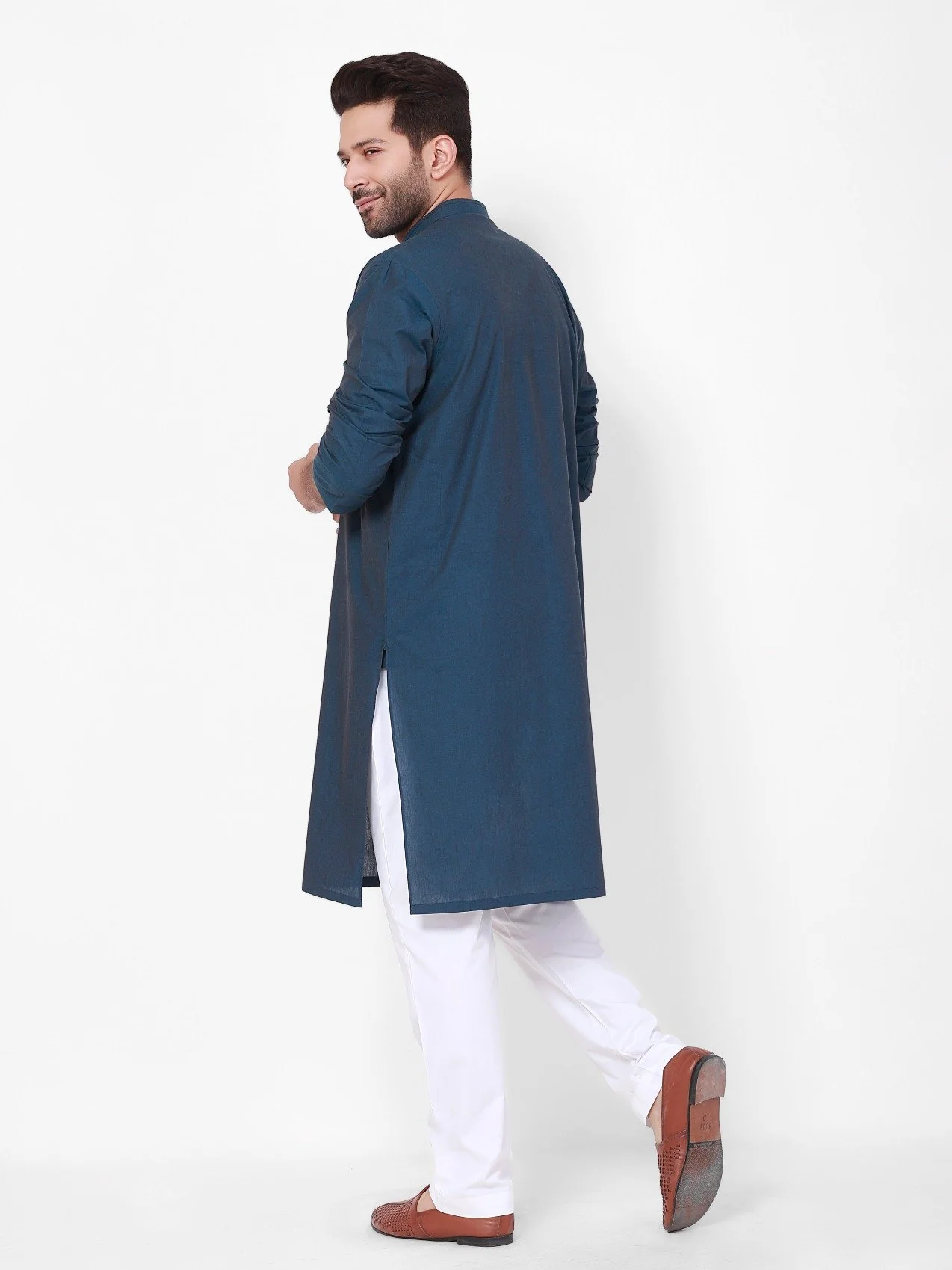Cotton Kurta - EMTK21S-99100 - Image 3