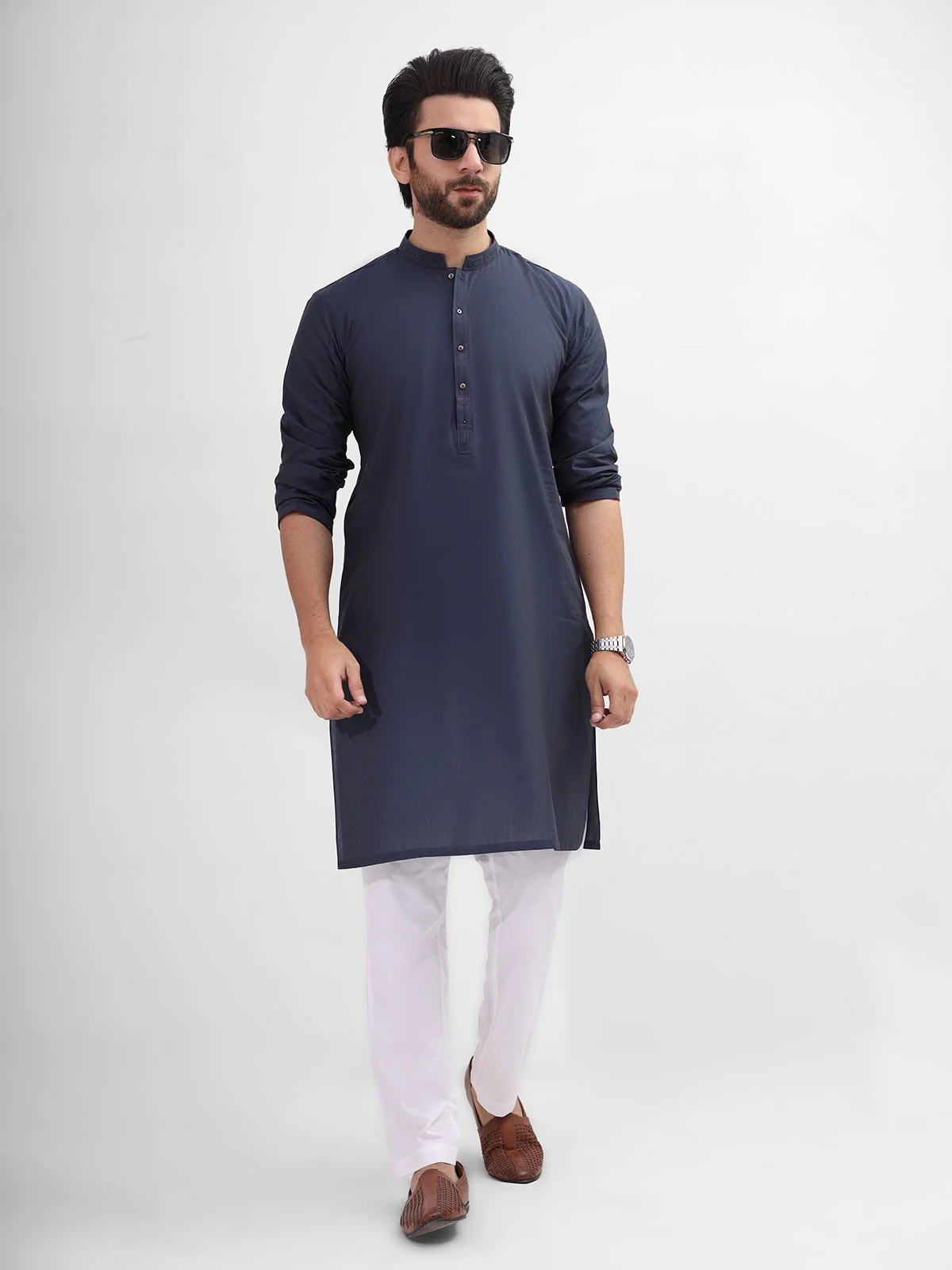Cotton Kurta - EMTK21S-99105 - Image 4