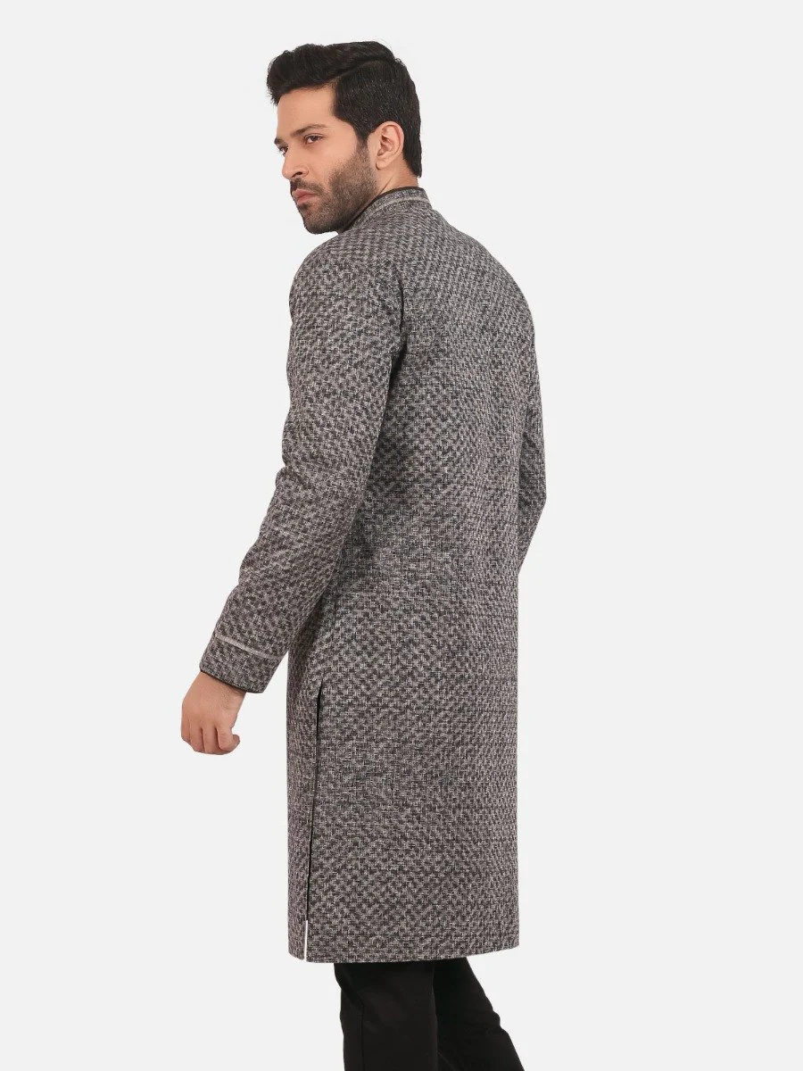 Embroidered Cotton Kurta - EMTKF20-005 - Image 2