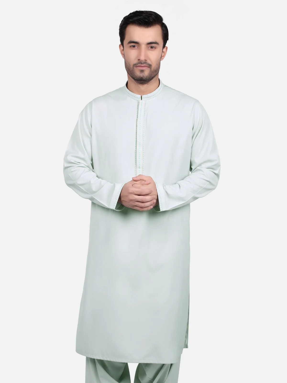 Embroidered Blended Shalwar Kameez - EMTKS18S-40628