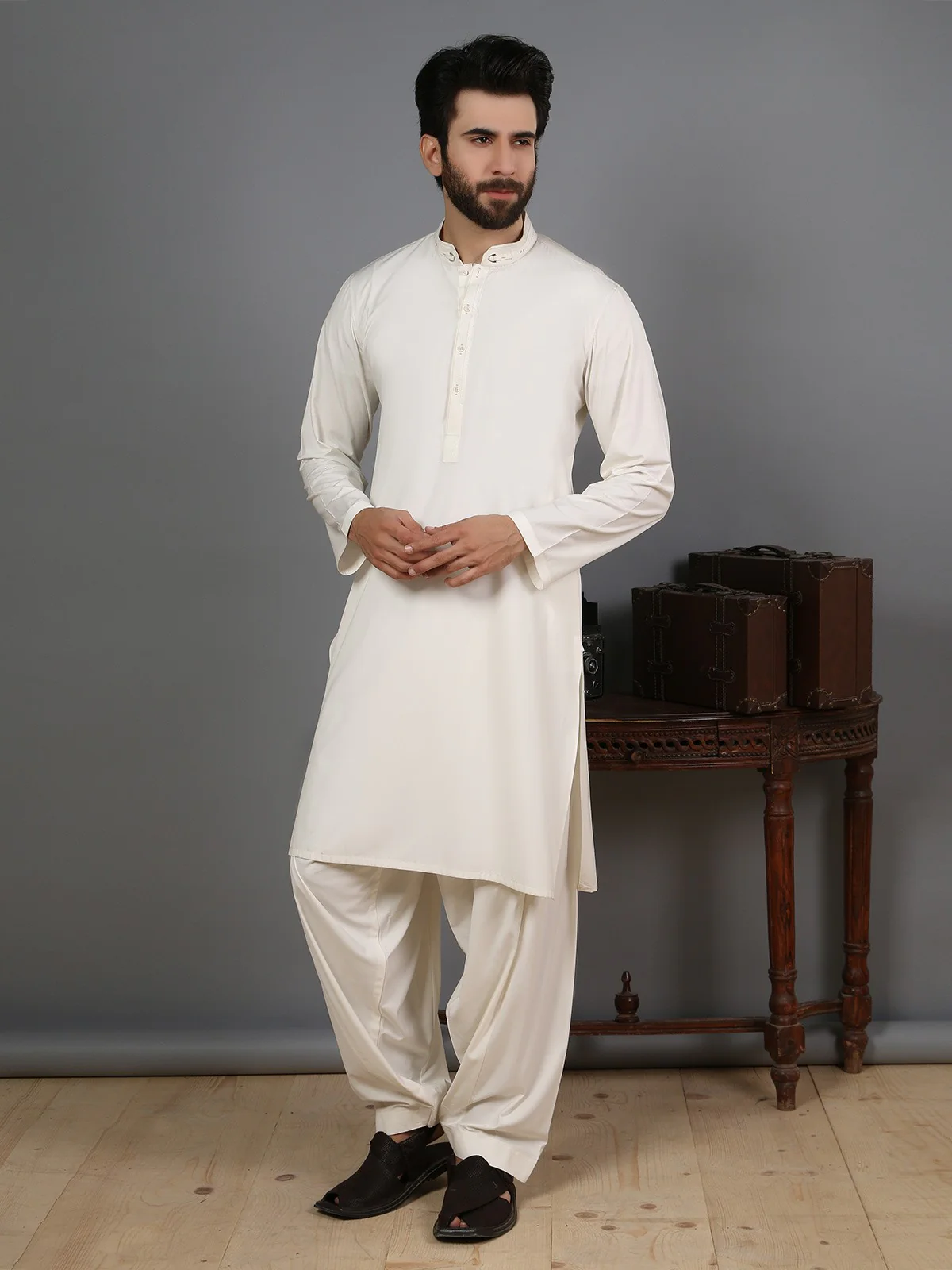 Shalwar Kameez - EMTKS19-022 - Image 4