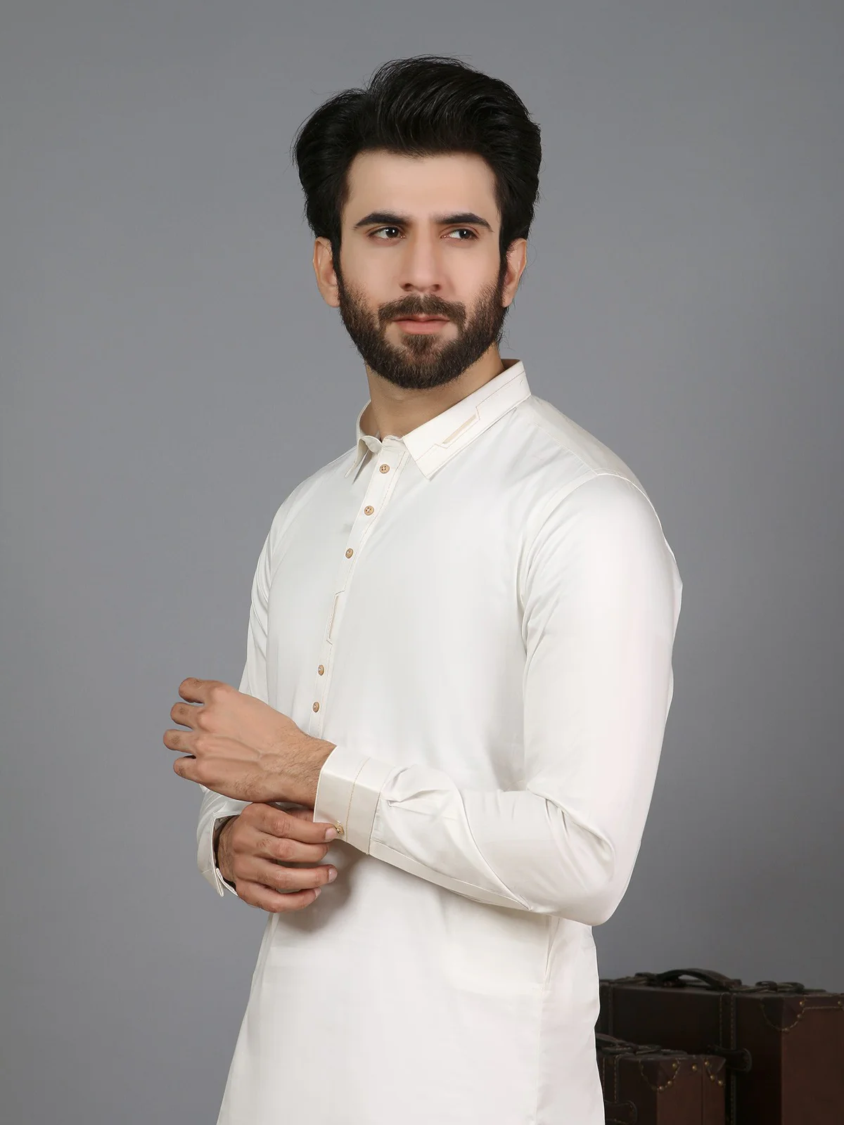 Cotton Shalwar Kameez - EMTKS19-027 - Image 3