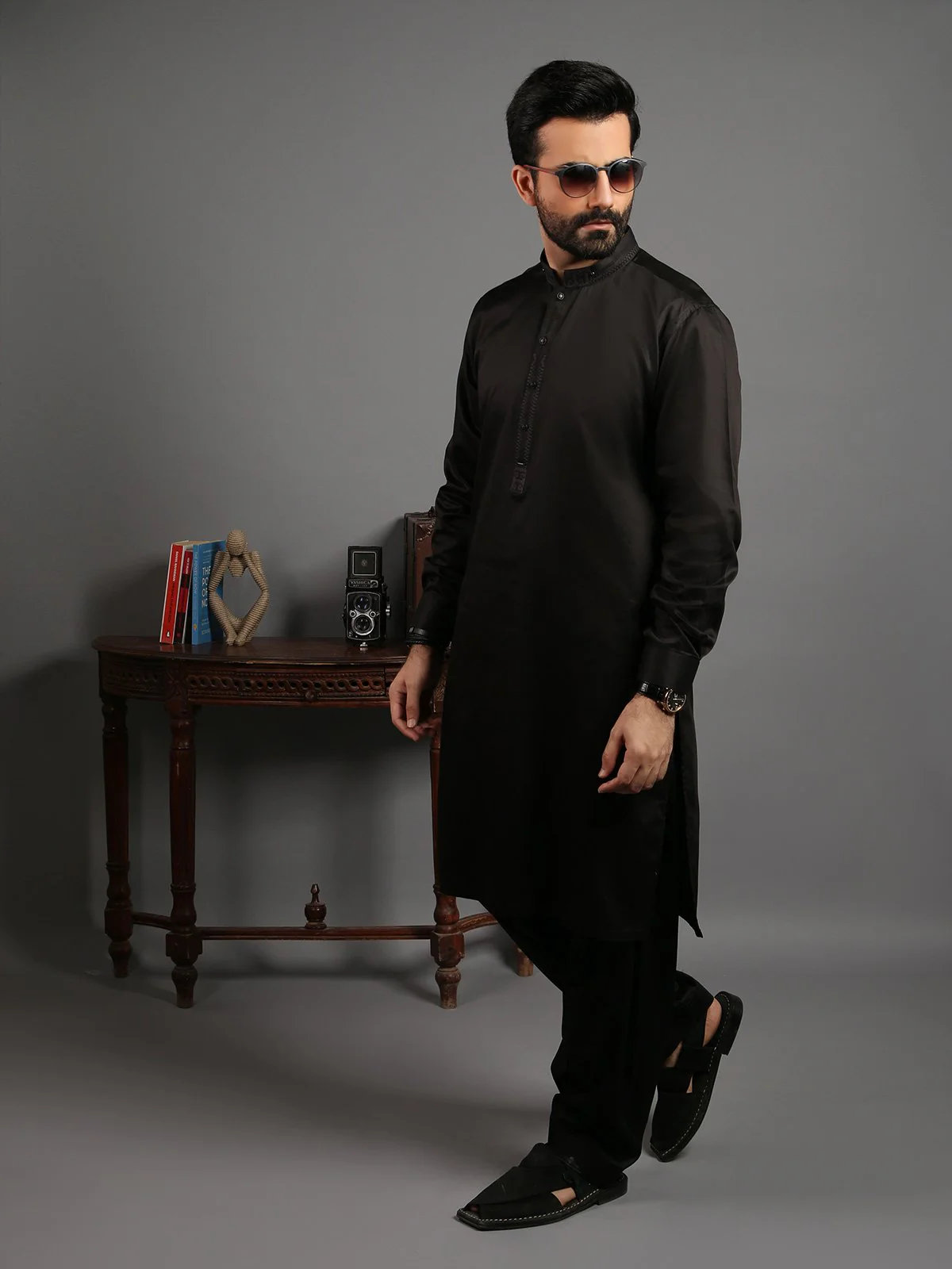 Embroidered Cotton Shalwar Kameez - EMTKS19-028