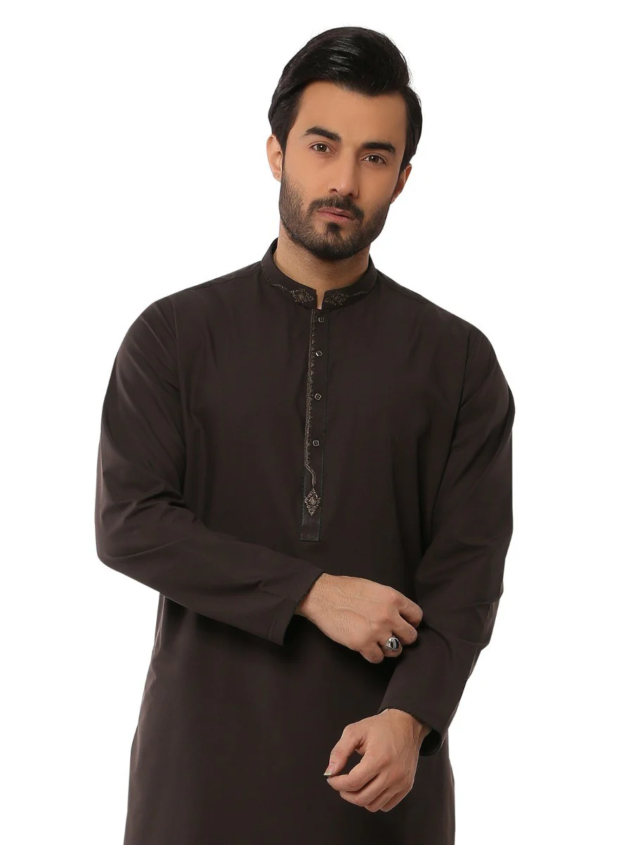 Embroidered Shalwar Kameez - EMTKS19S-40811 - Image 2