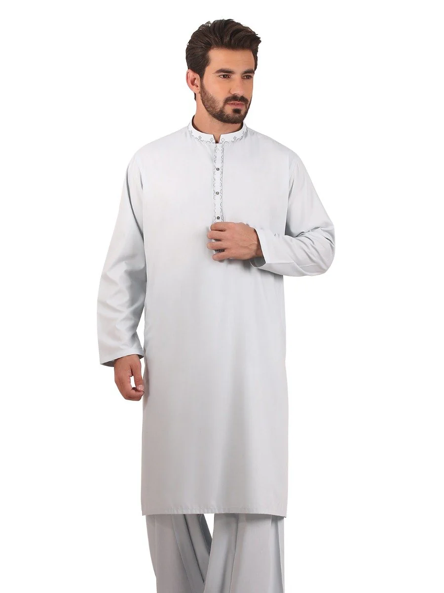Embroidered Viscose Shalwar Kameez - EMTKS20S-40826