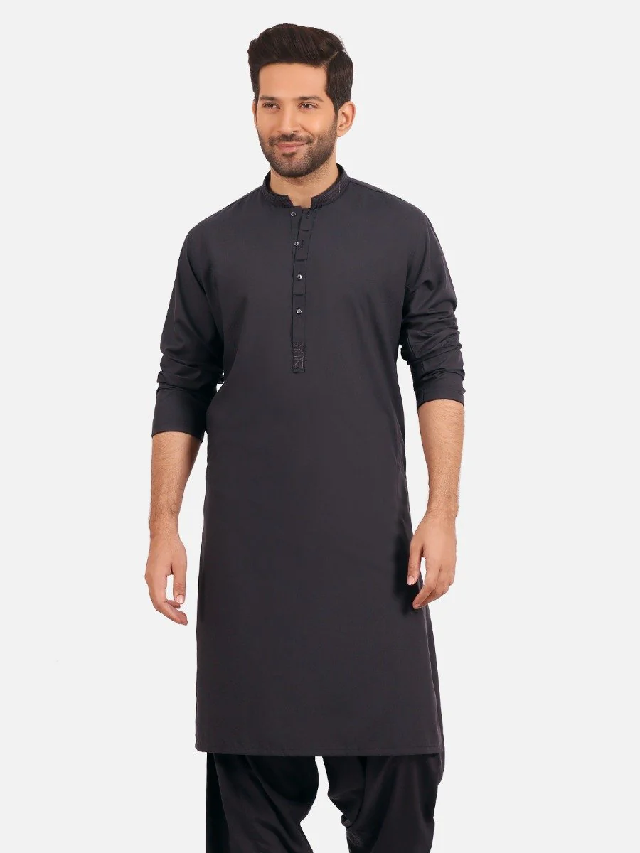 Embroidered Viscose Shalwar Kameez - EMTKS20S-40859