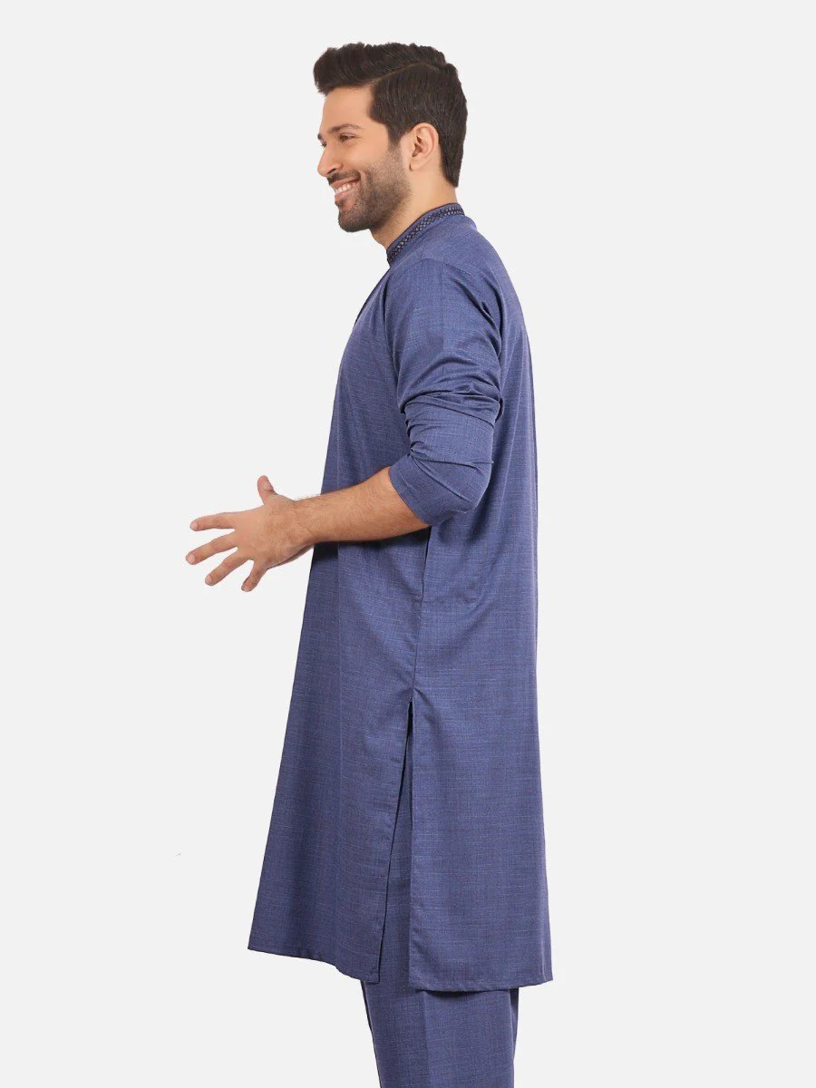 Embroidered Viscose Shalwar Kameez - EMTKS20S-40862 - Image 2