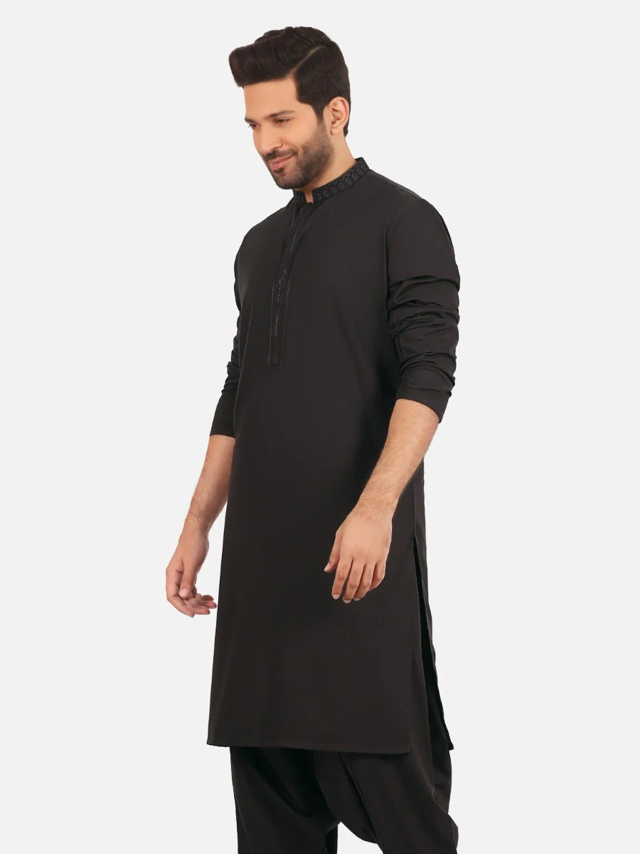 Embroidered Viscose Shalwar Kameez - EMTKS20S-40871 - Image 2
