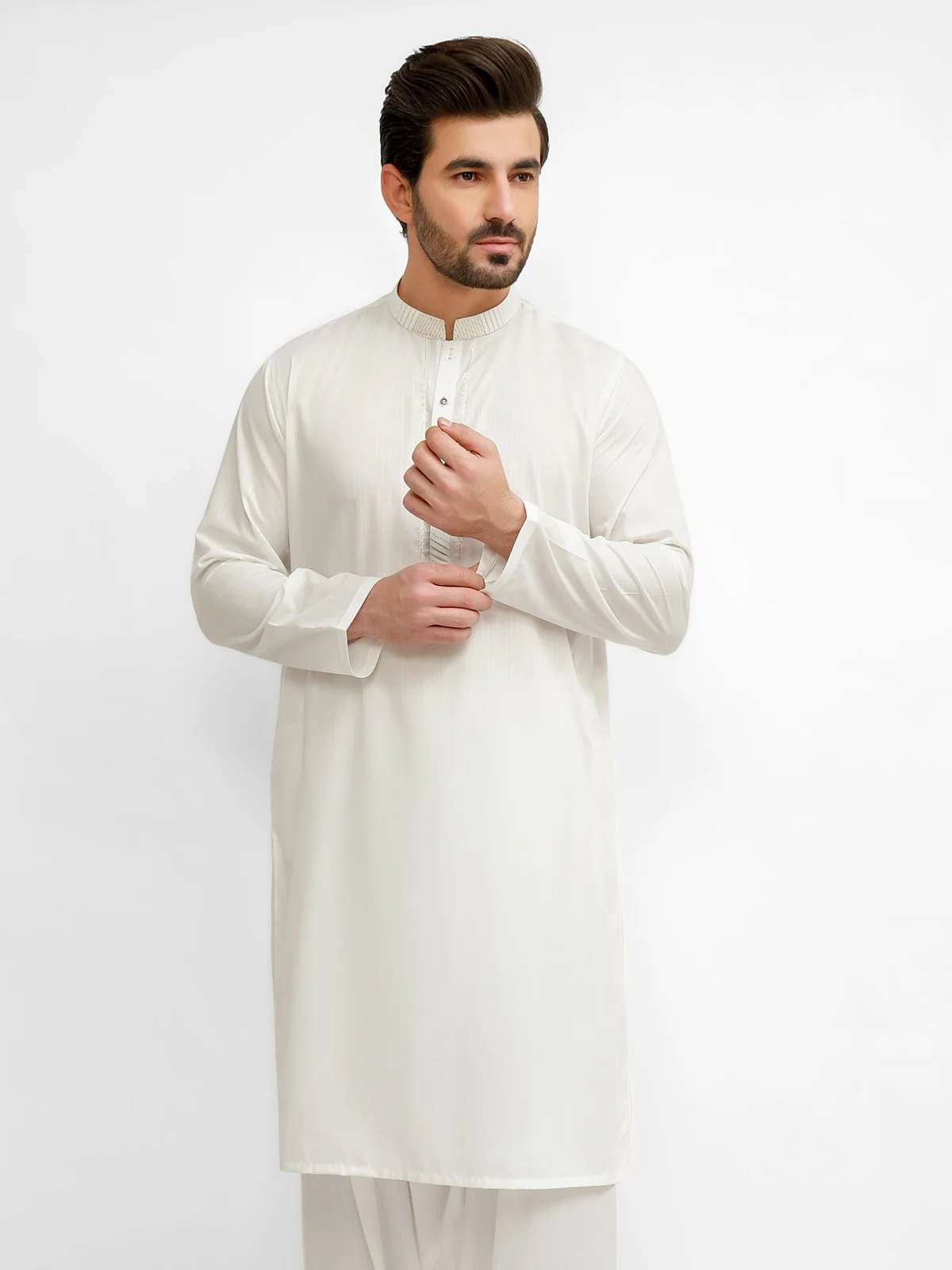 Embroidered Blended Shalwar Kameez - EMTKS21S-40887