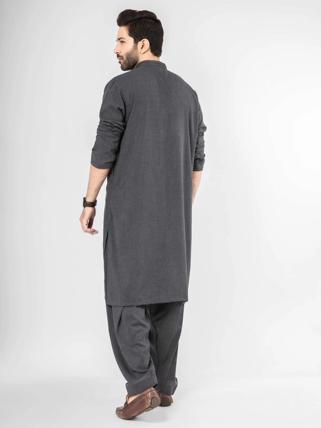 Embroidered Blended Shalwar Kameez - EMTKS21S-40901 - Image 4