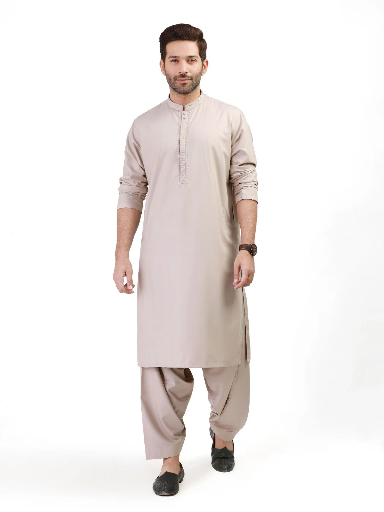 Embroidered Blended Shalwar Kameez - EMTKS21S-40905