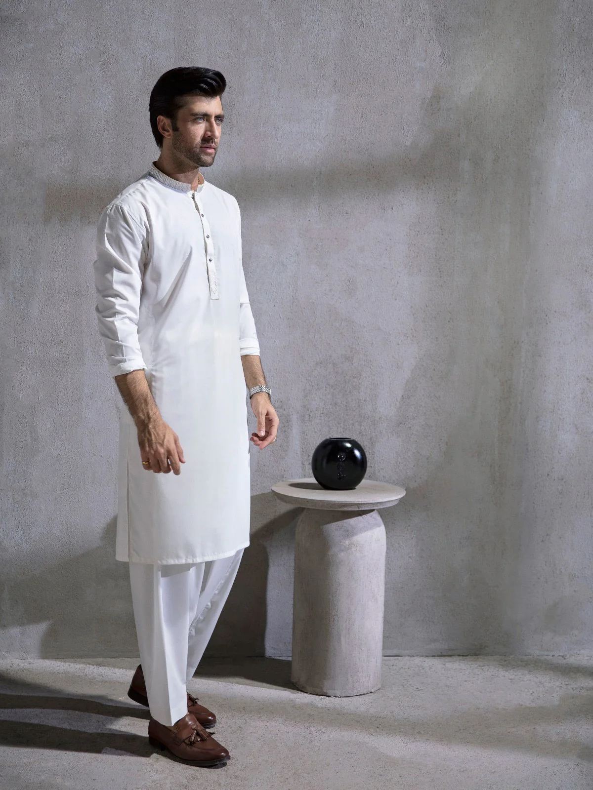 Embroidered Blended Shalwar Kameez - EMTKS21S-40906