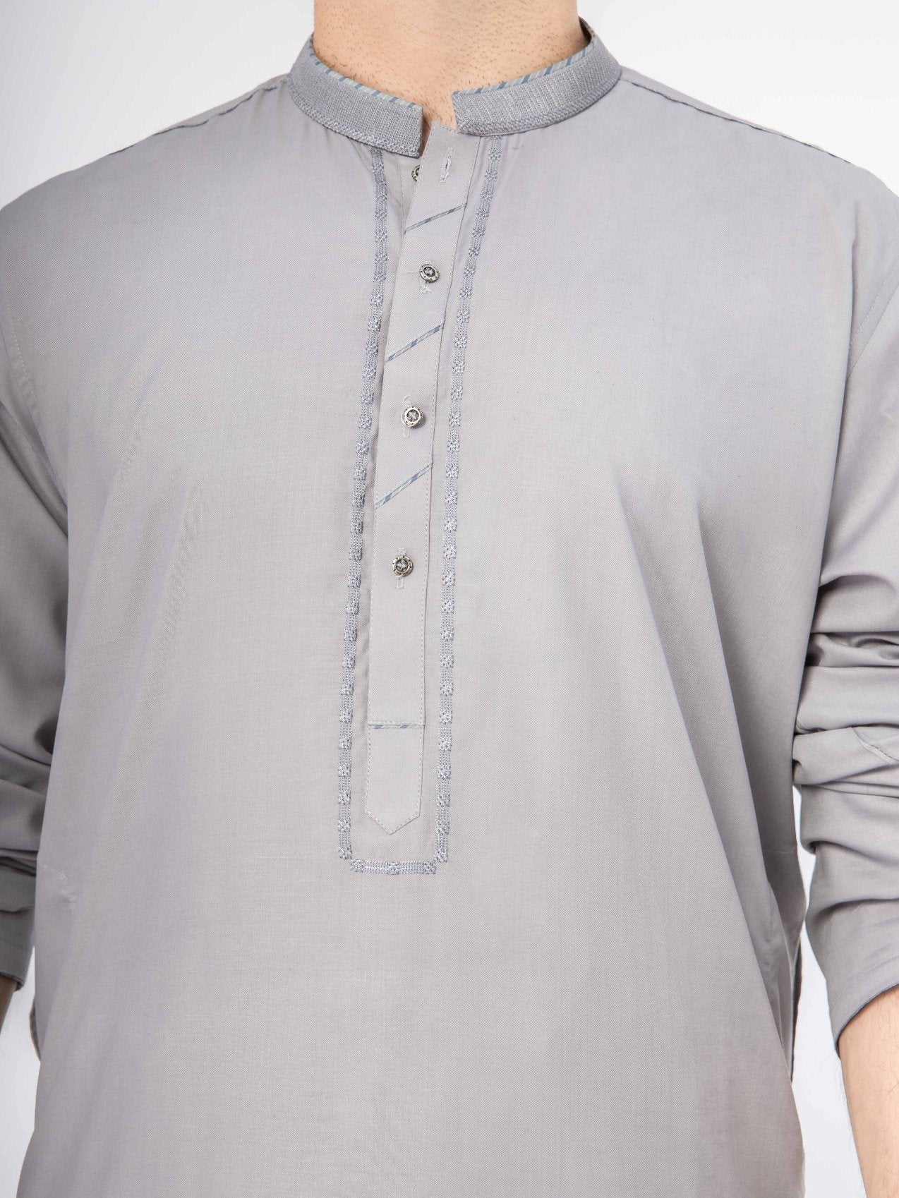 Embroidered Blended Shalwar Kameez - EMTKS21S-40907 - Image 2