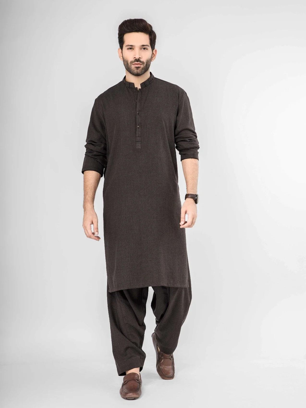 Embroidered Blended Shalwar Kameez - EMTKS21S-40909