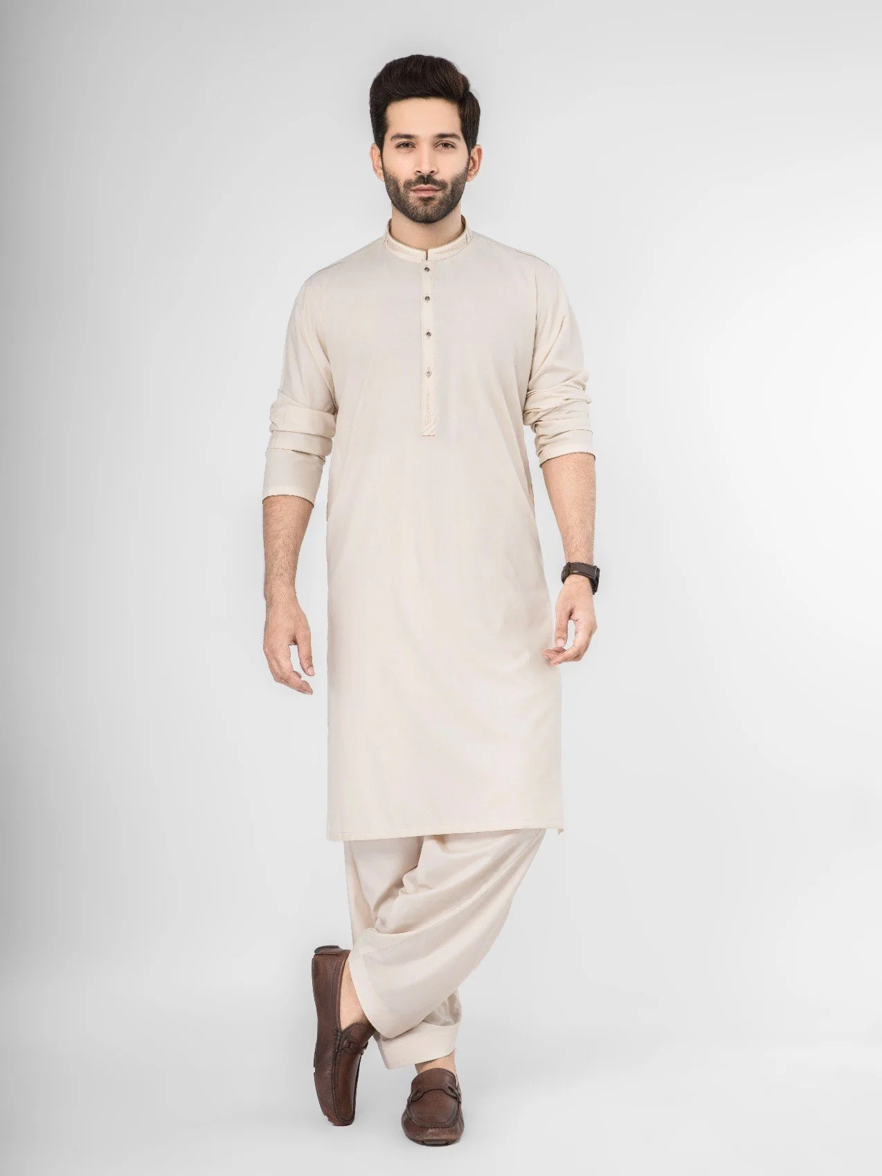 Embroidered Blended Shalwar Kameez - EMTKS21S-40914
