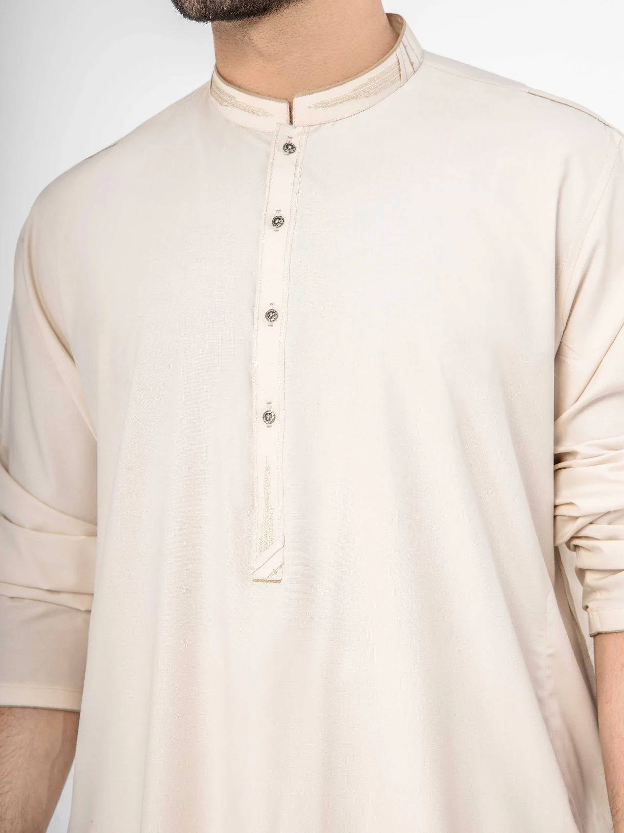 Embroidered Blended Shalwar Kameez - EMTKS21S-40914 - Image 3