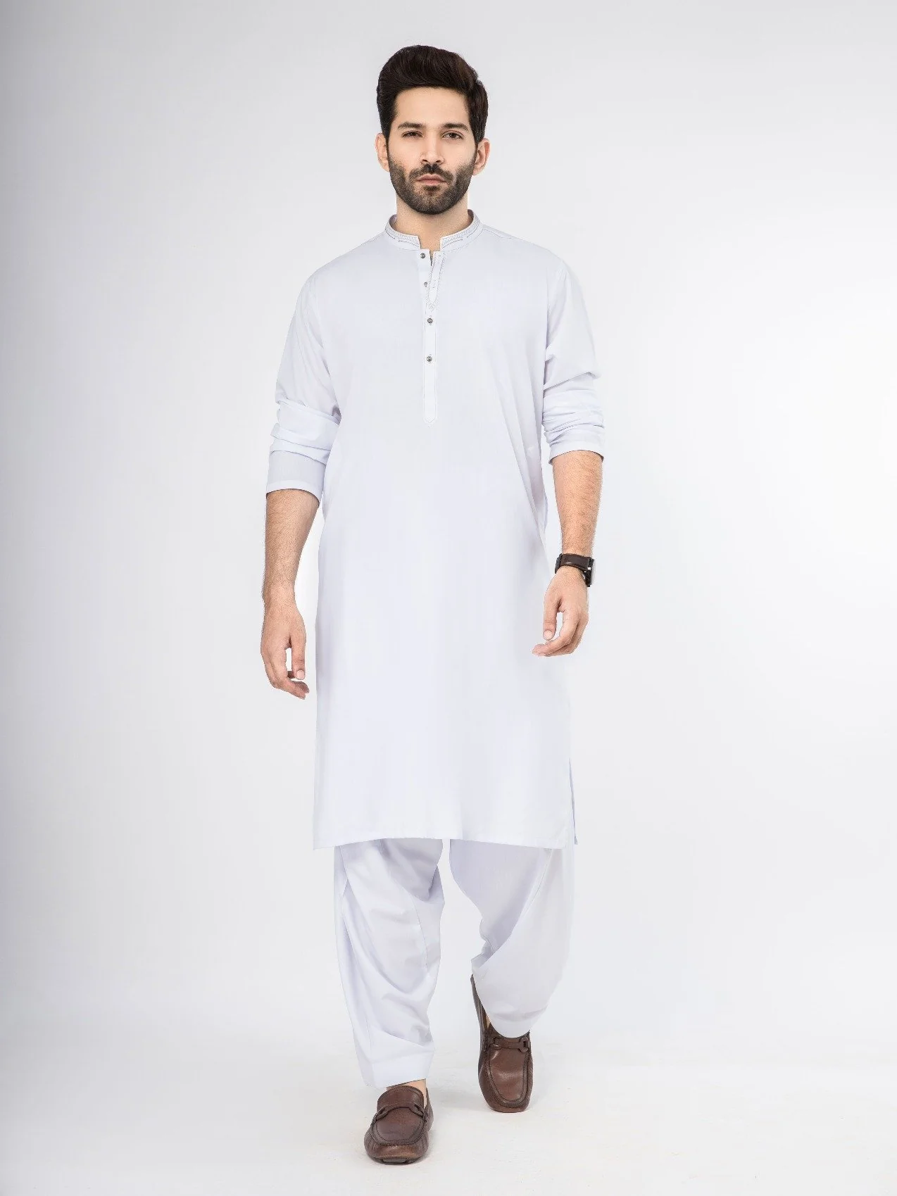 Embroidered Blended Shalwar Kameez - EMTKS21S-40916