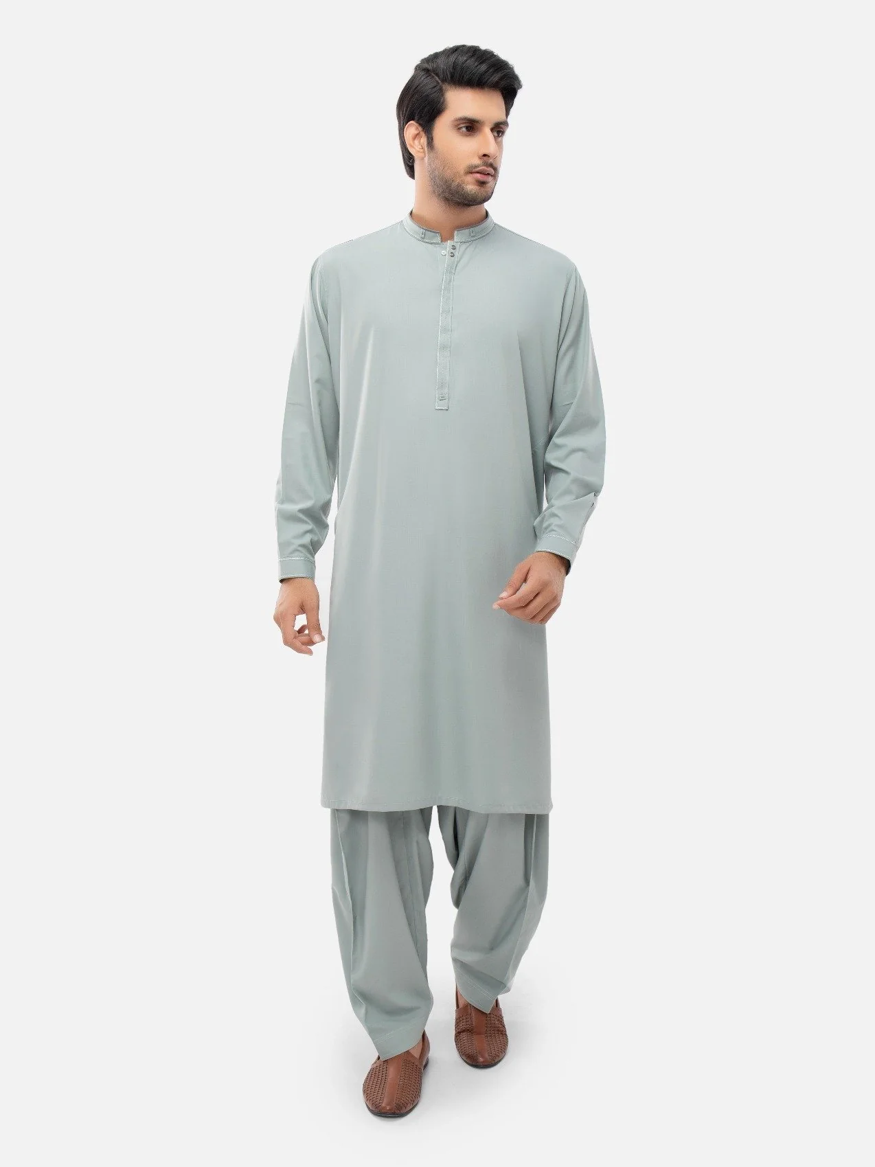 Embroidered Blended Shalwar Kameez - EMTKS21S-40919