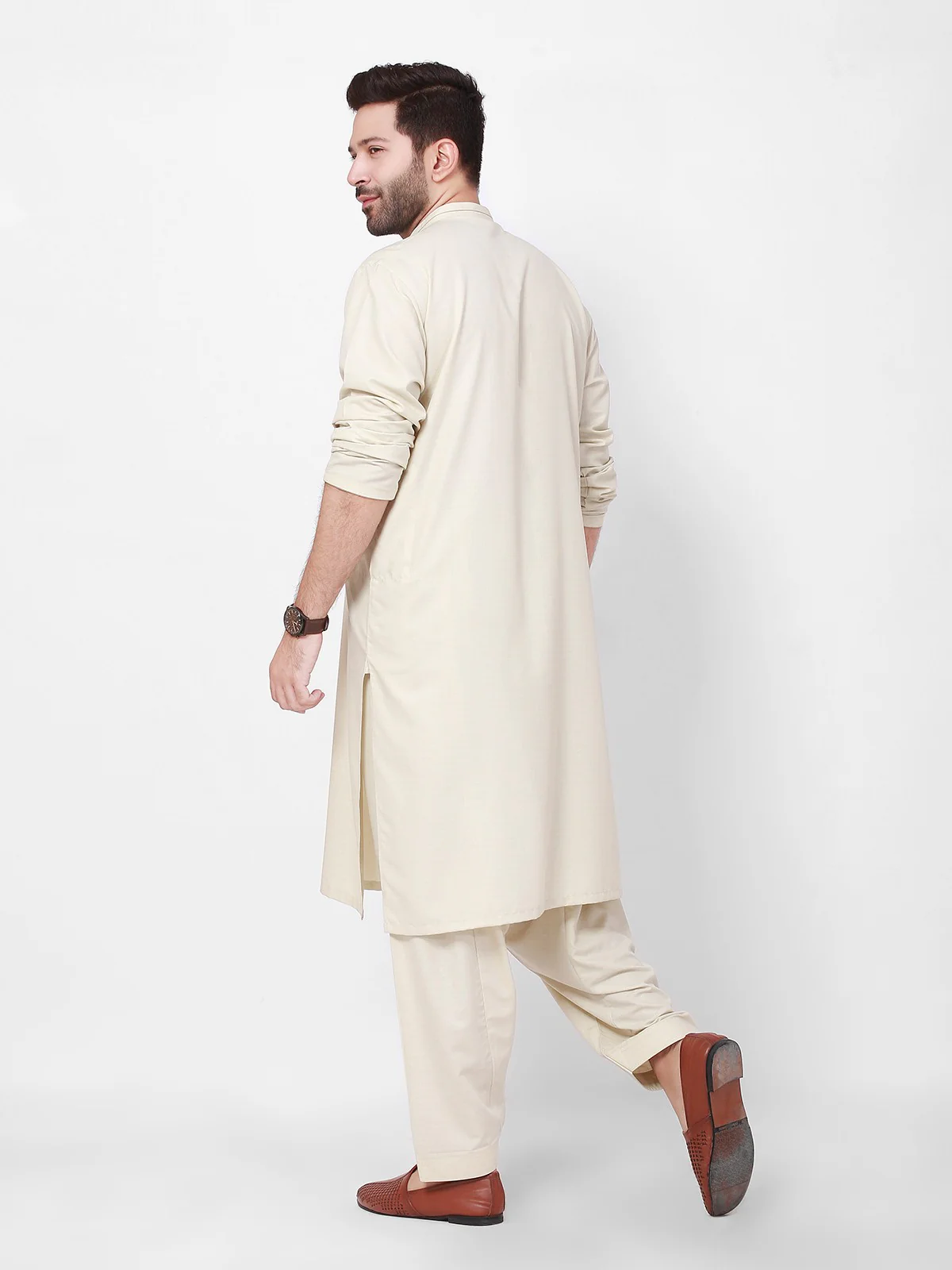 Embroidered Blended Shalwar Kameez - EMTKS21S-40922 - Image 2