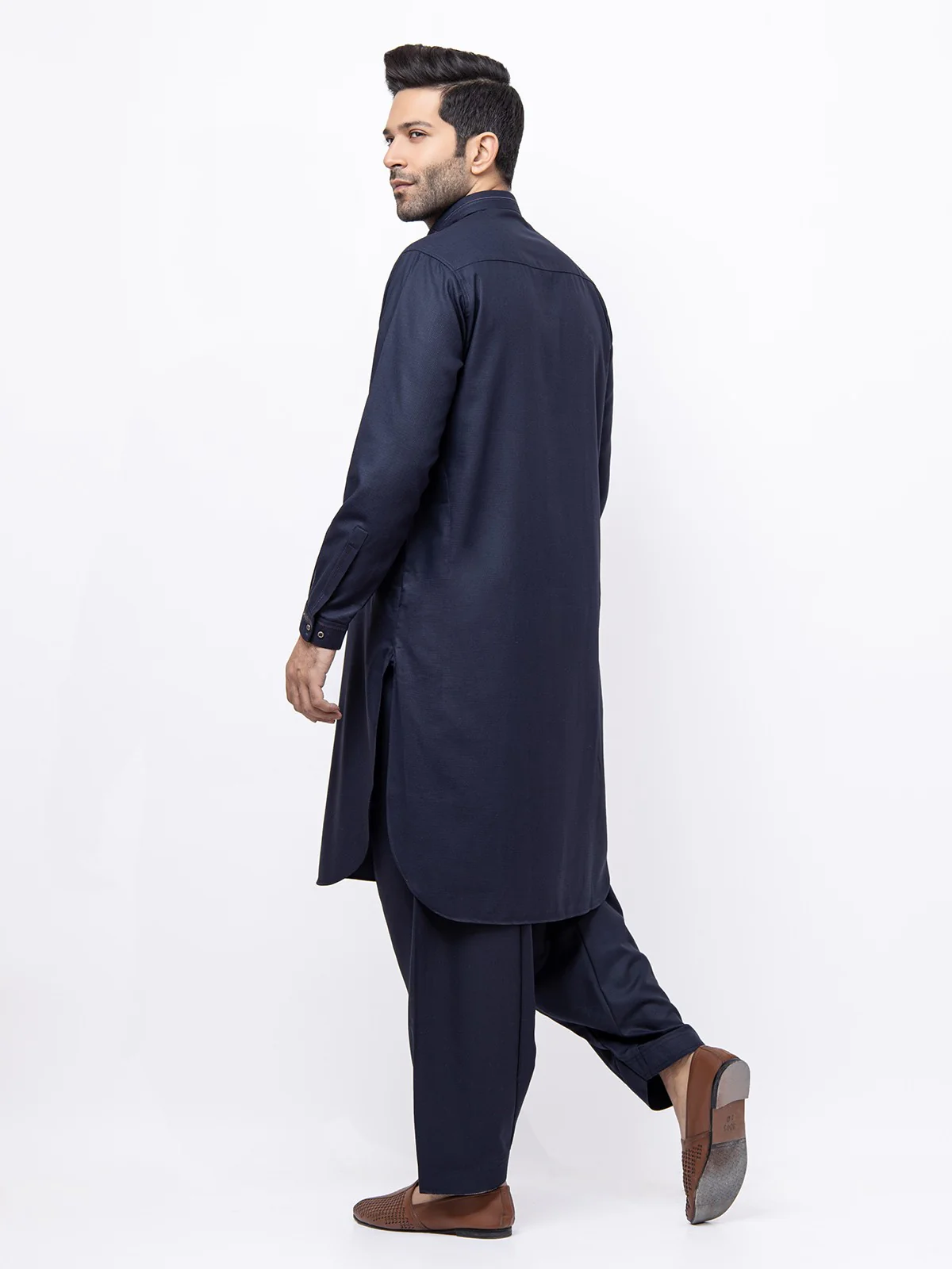 Embroidered Blended Shalwar Kameez - EMTKS21S-40932 - Image 5
