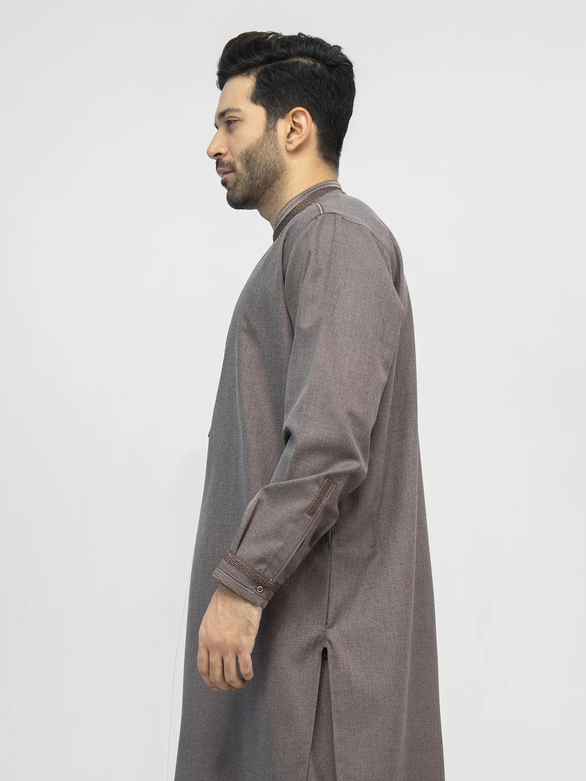 Embroidered Blended Shalwar Kameez - EMTKS21W-40930 - Image 3