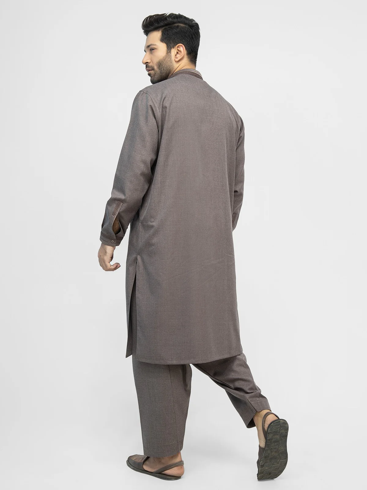 Embroidered Blended Shalwar Kameez - EMTKS21W-40930 - Image 4