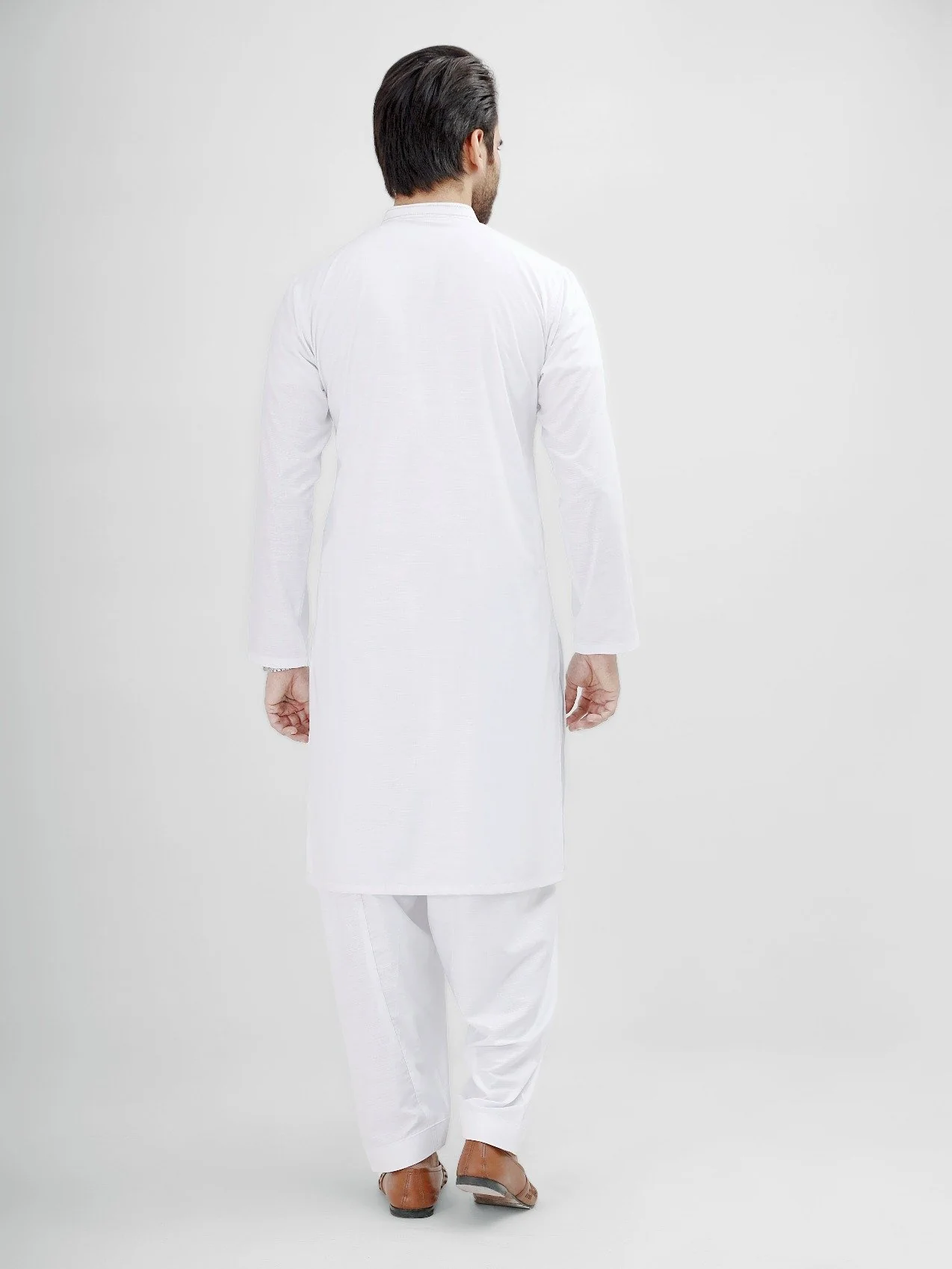 Embroidered Blended Shalwar Kameez - EMTKS22S-40927 - Image 3