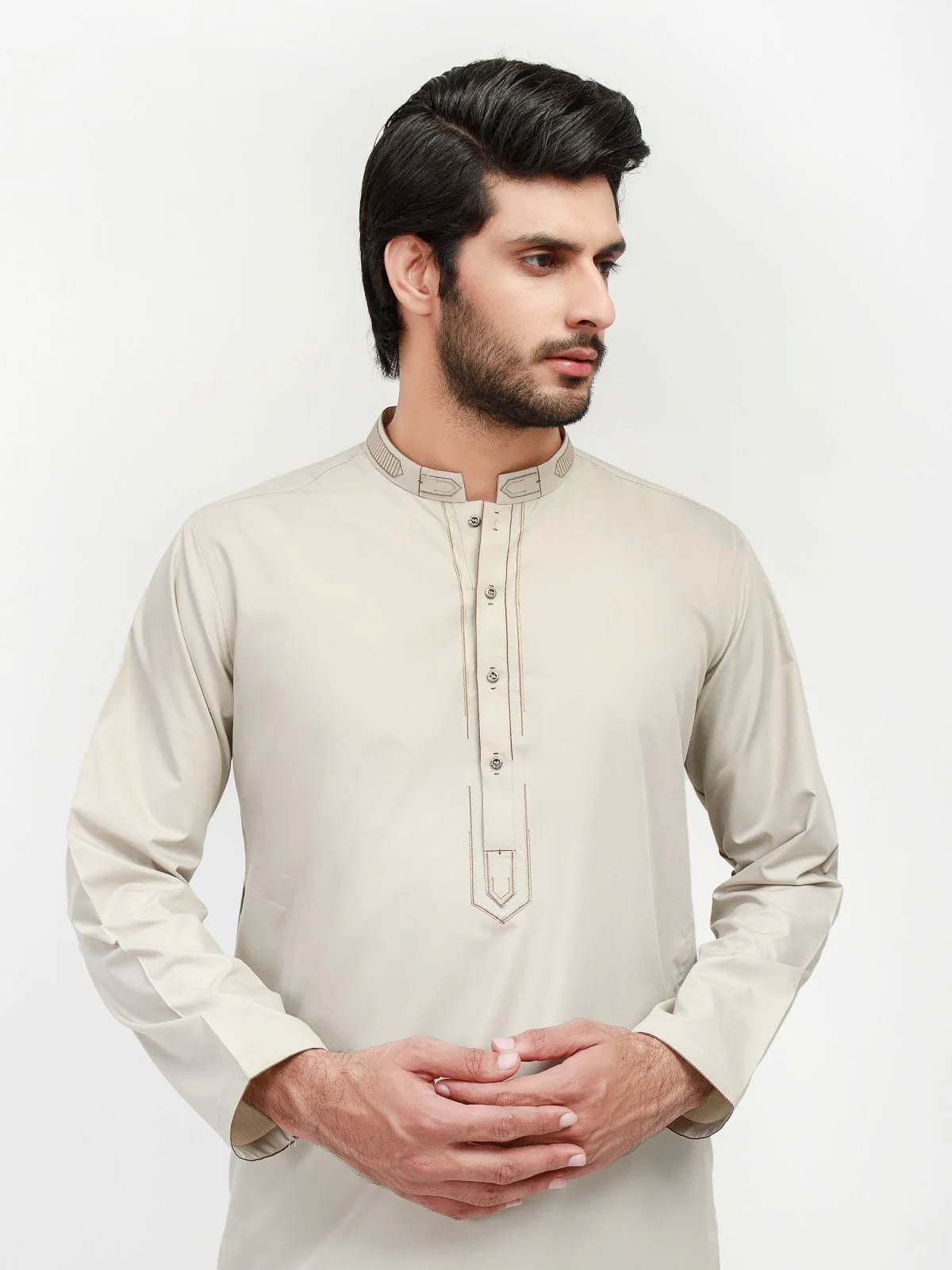 Embroidered Blended Shalwar Kameez - EMTKS22S-40940 - Image 2