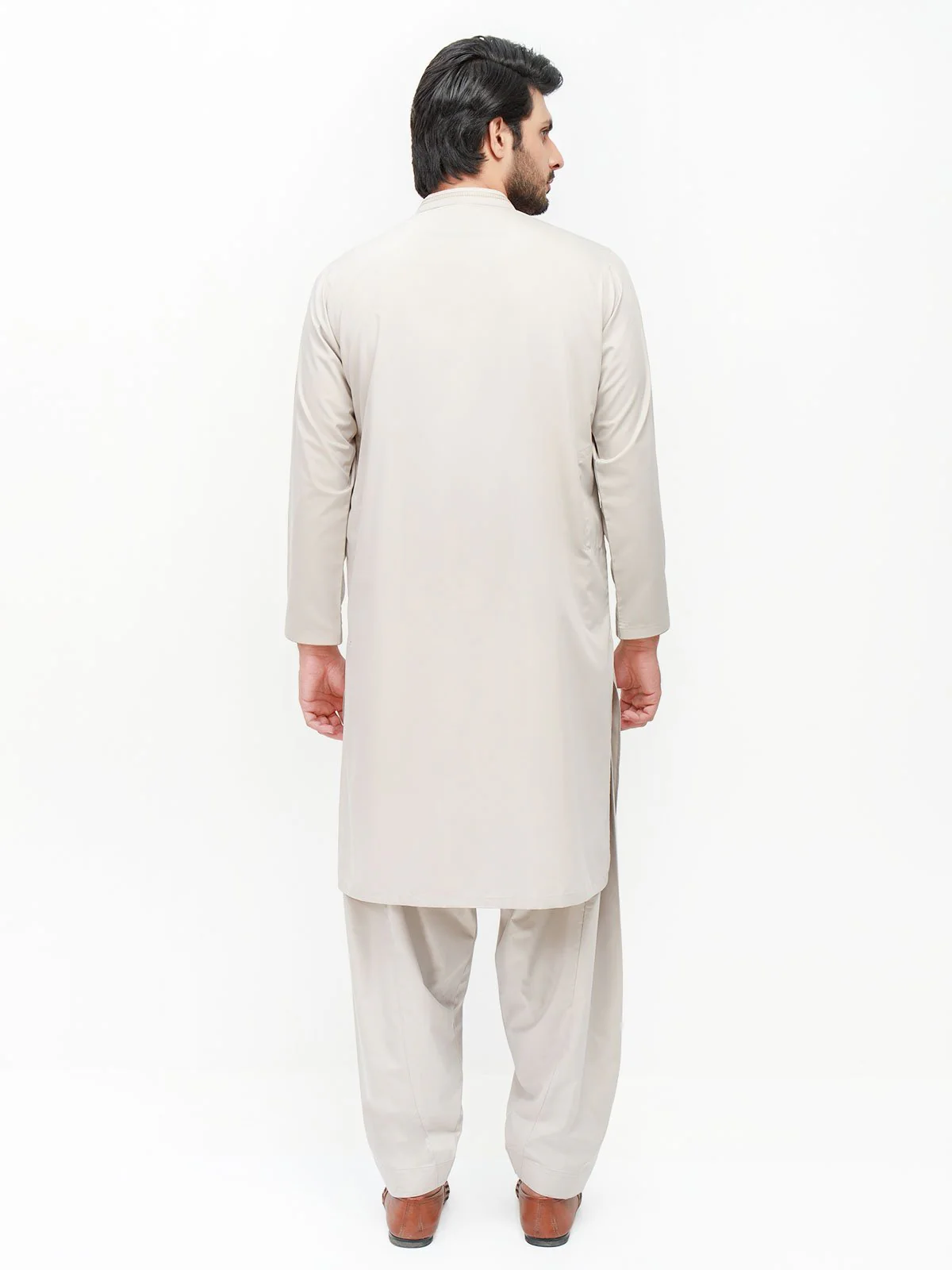 Embroidered Blended Shalwar Kameez - EMTKS22S-40941 - Image 3