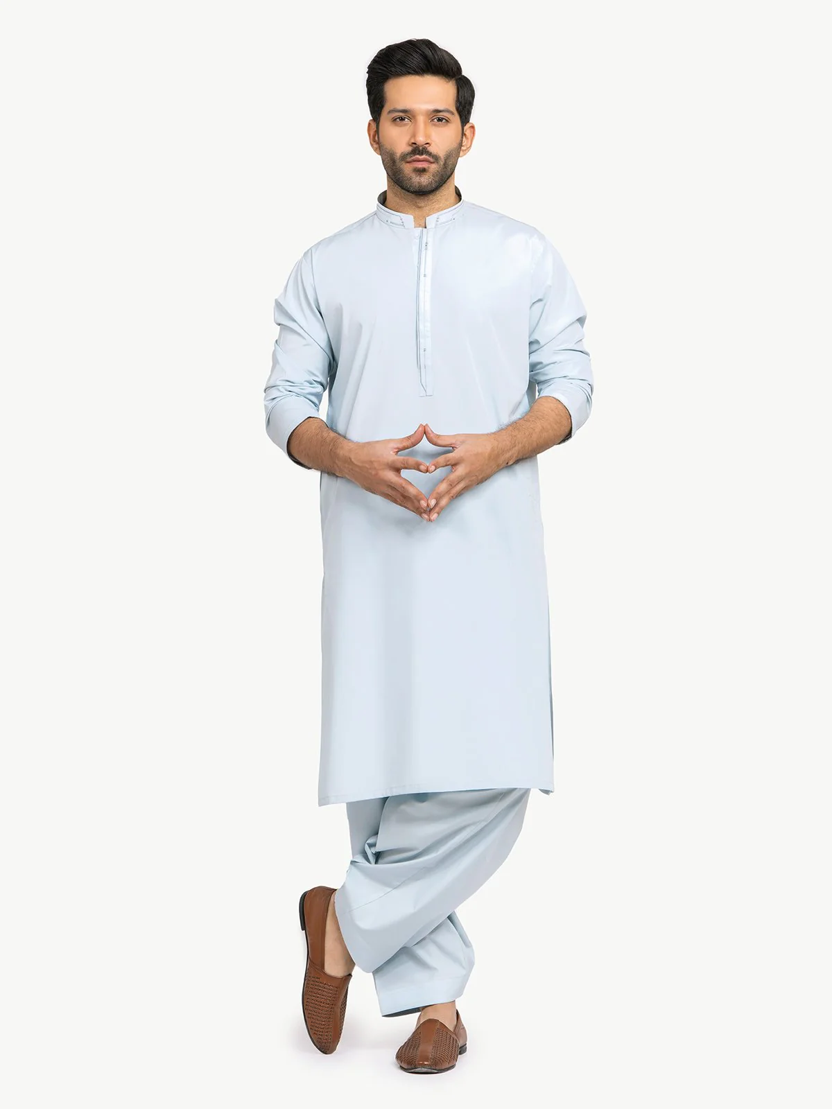 Embroidered Blended Shalwar Kameez - EMTKS22S-40944