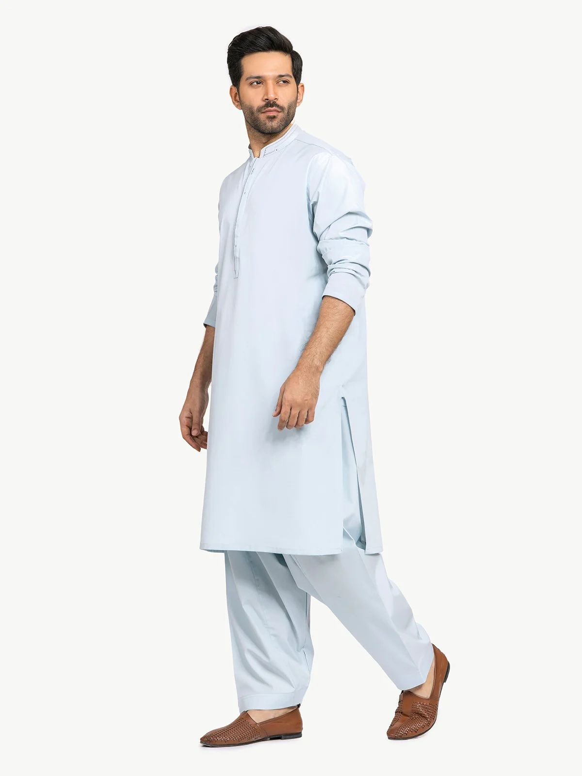Embroidered Blended Shalwar Kameez - EMTKS22S-40944 - Image 3