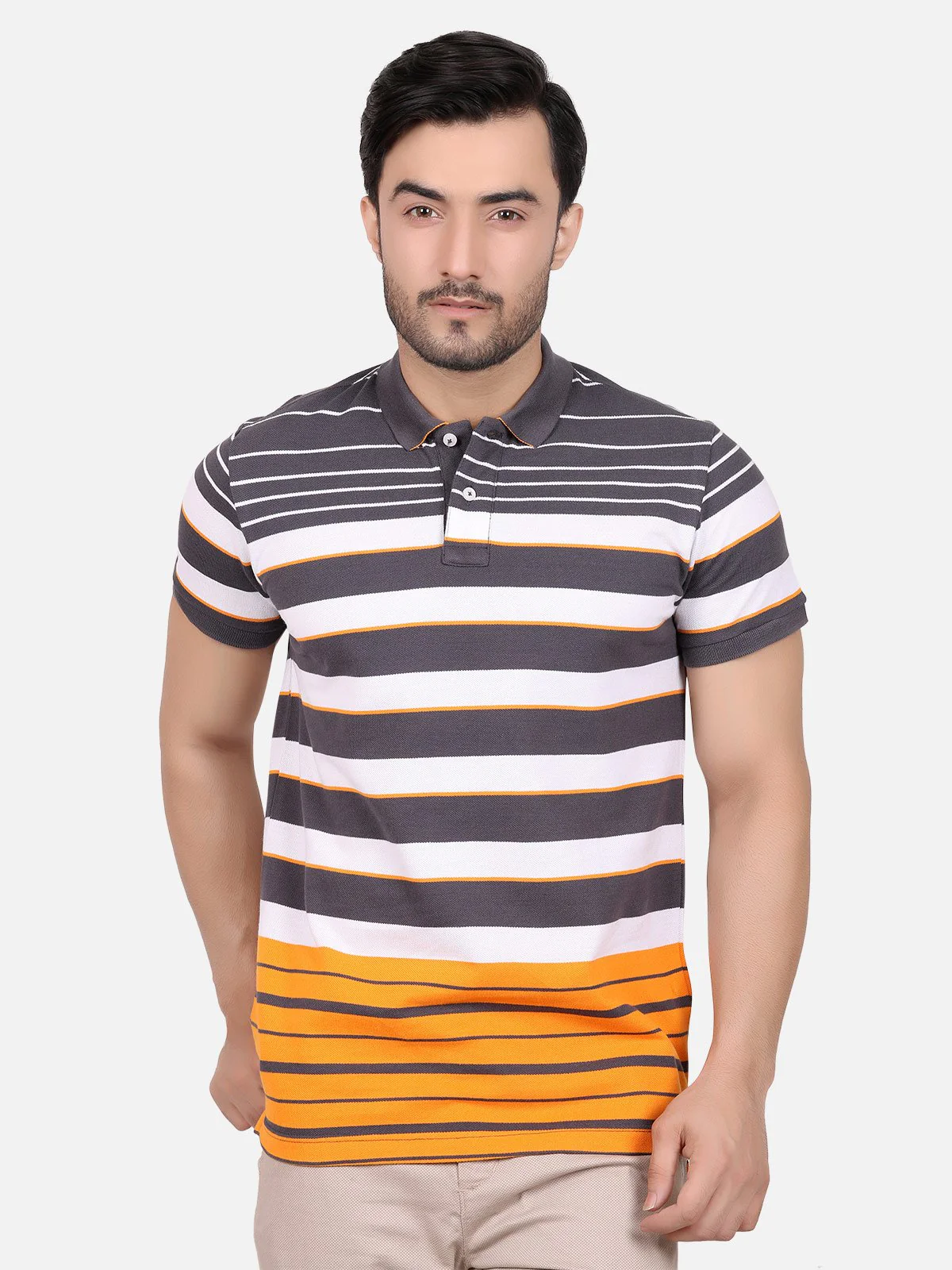 Striped Polo - EMTPS18-019