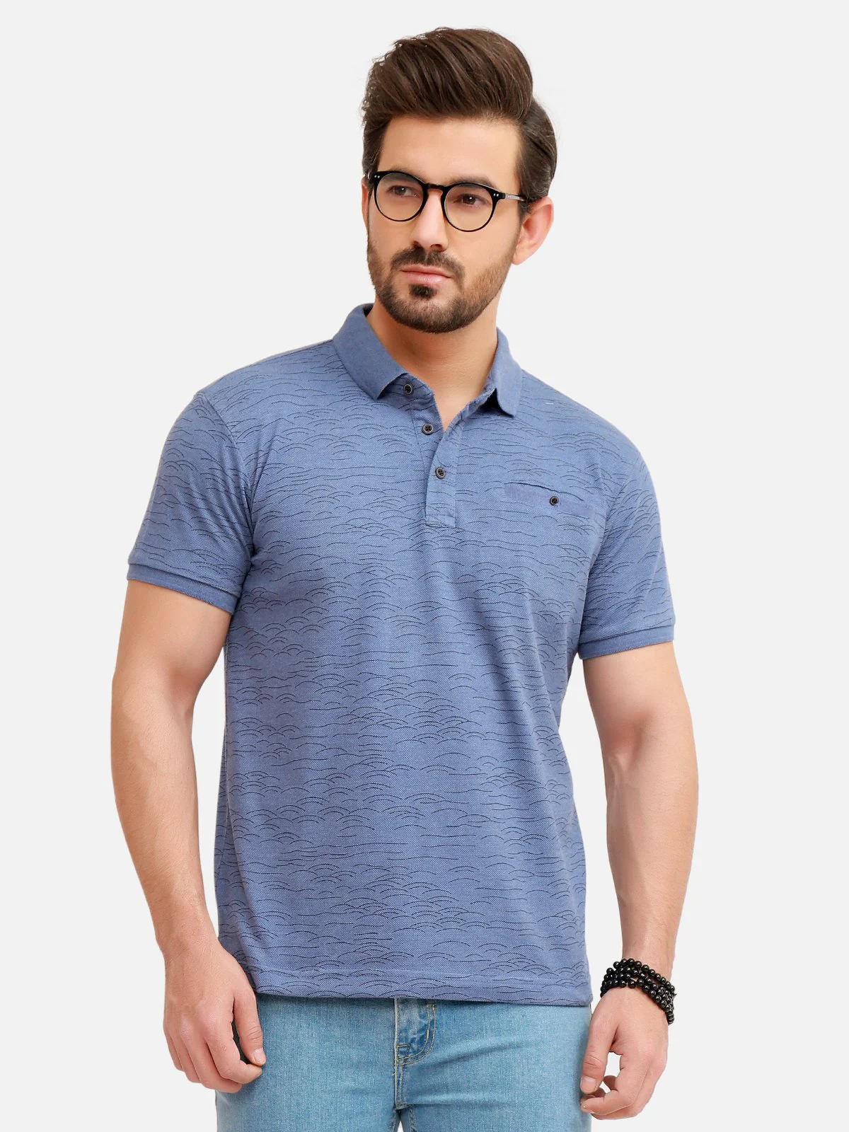 Printed Polo - EMTPS18-022