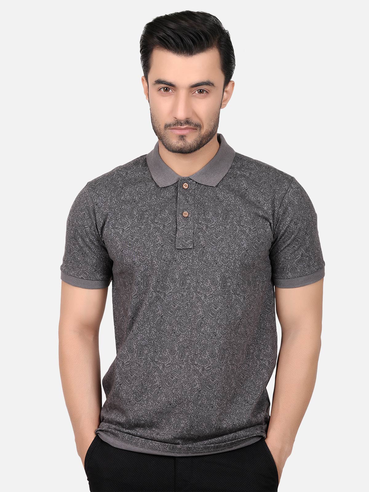 Printed Polo - EMTPS18-025